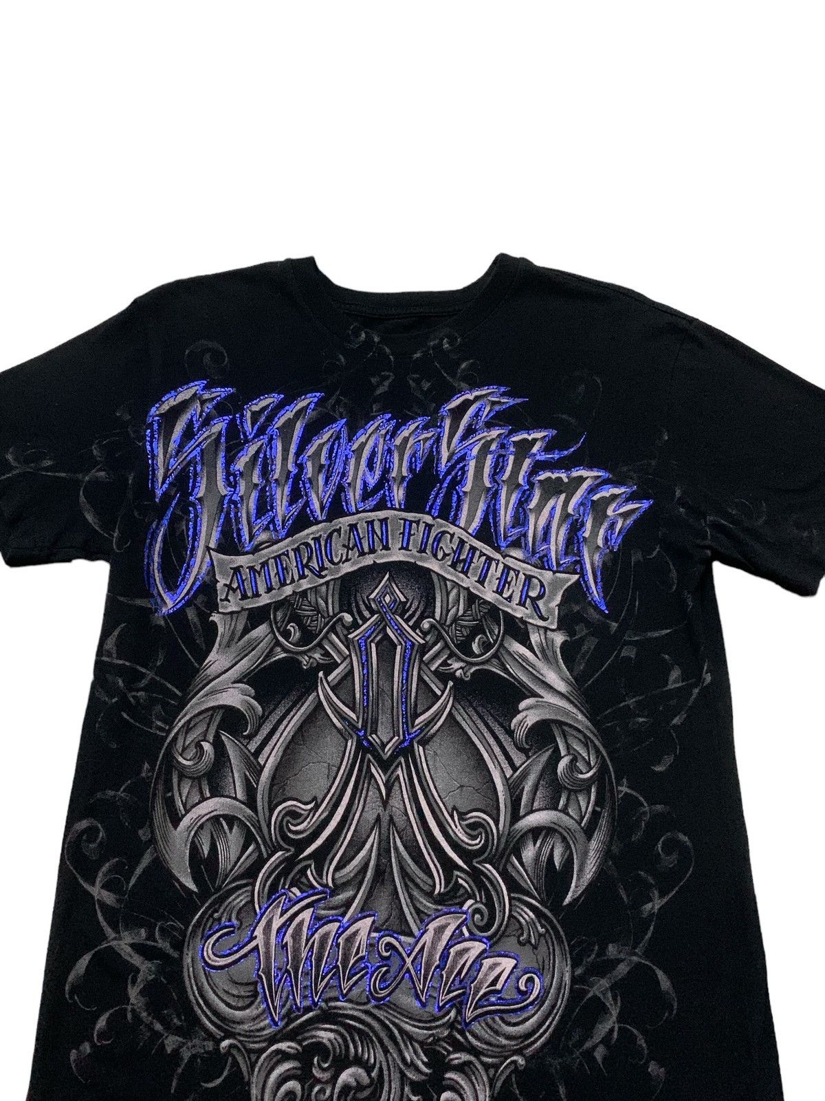 Affliction Silver Star American Fighter MMA Elites Tshirt