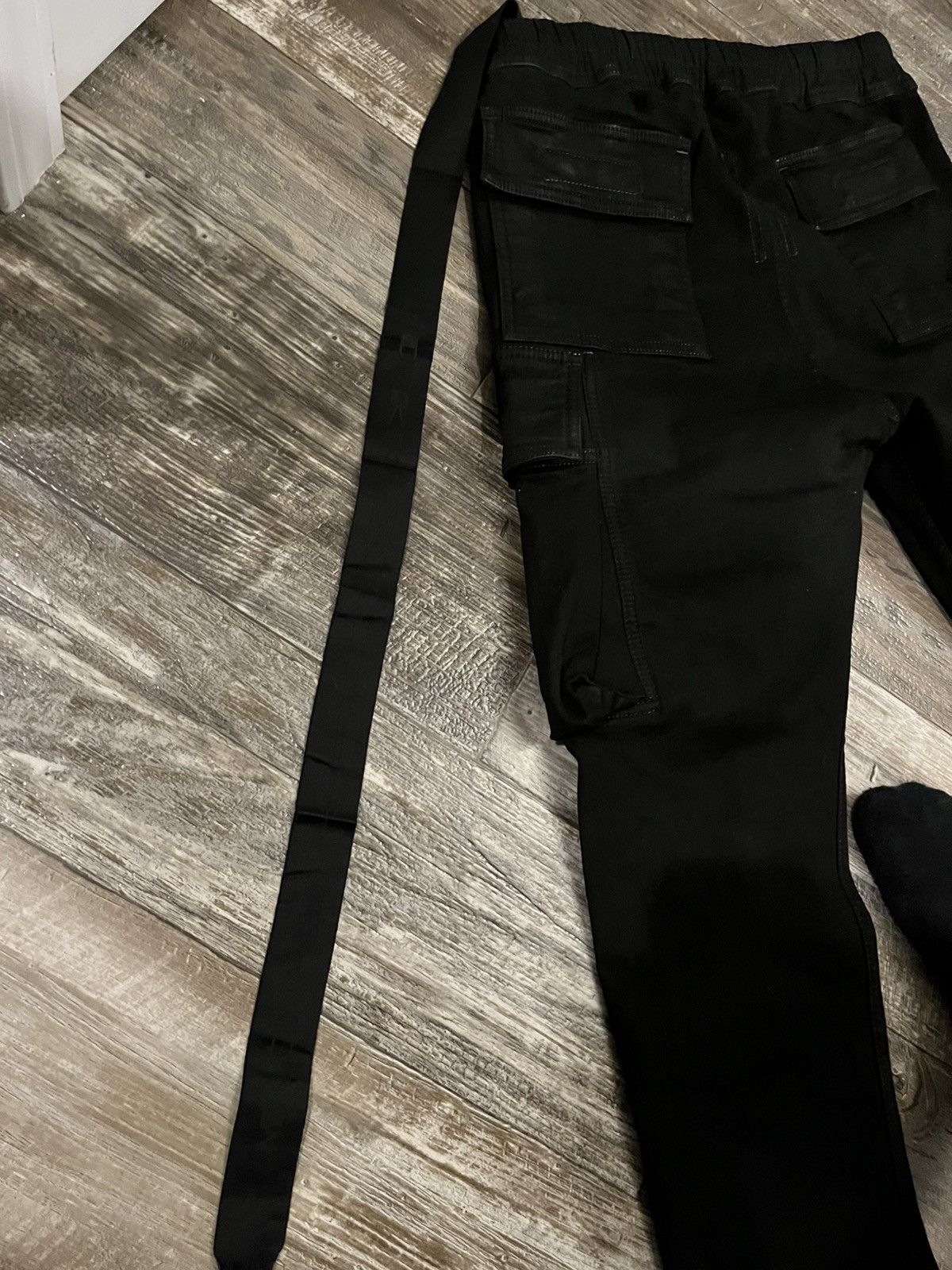 Rick Owens Drkshdw Rick owens mastodon waxed cargos Size US 30 / EU 46 - 6 Thumbnail
