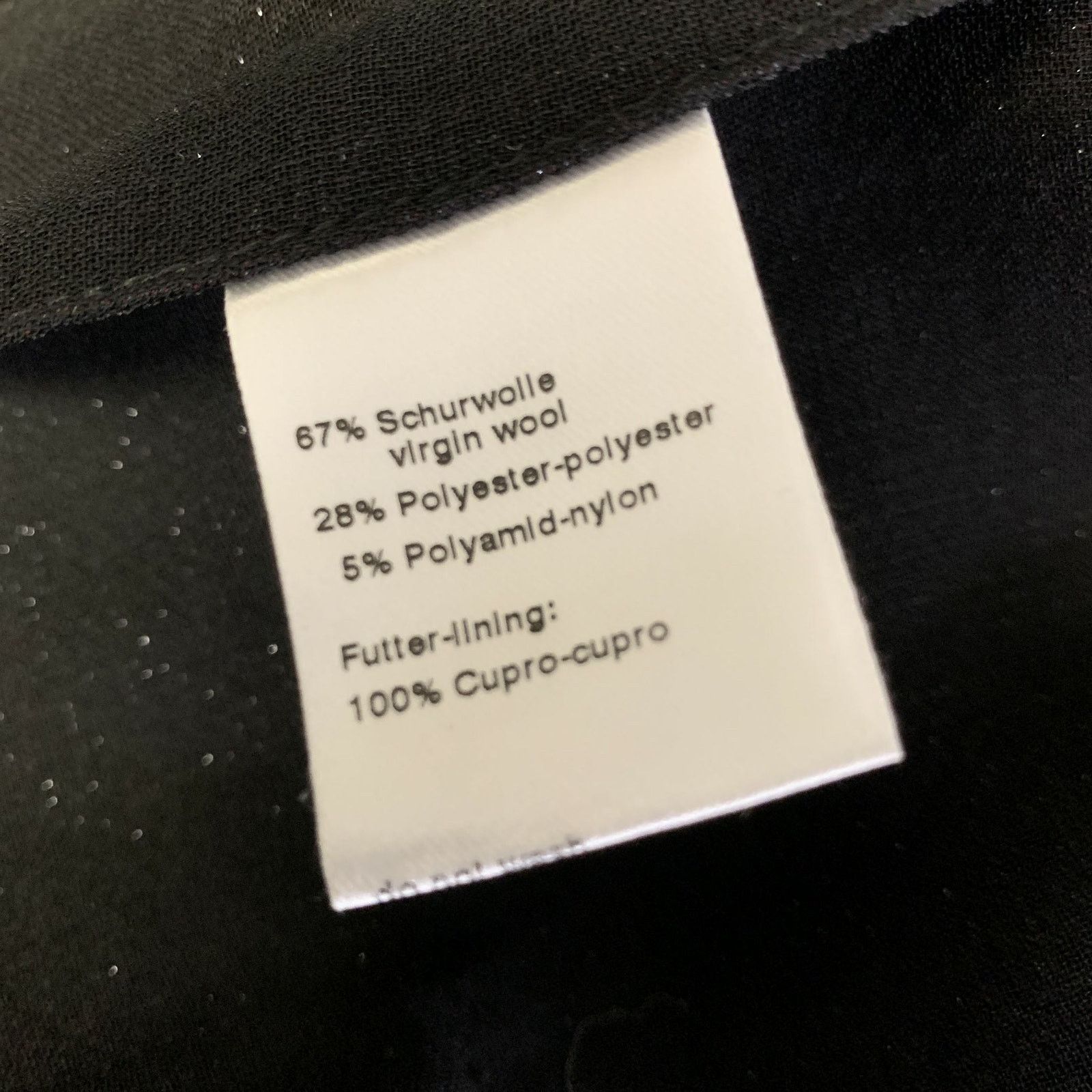 Akris AKRIS Size 12 Black Glitter Wool Polyester Sparkly Jacket Size XL / US 12-14 / IT 48-50 - 5 Thumbnail