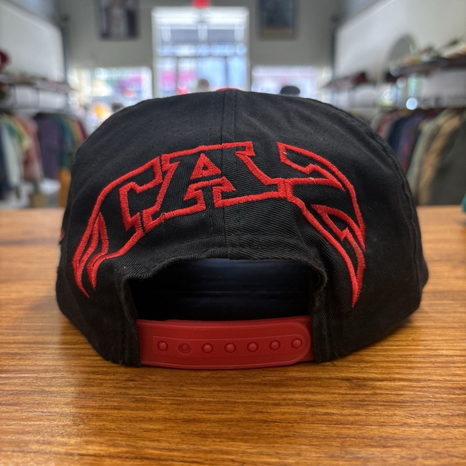 Logo 7 Vintage 90s NFL SF 49ers X Taz Looney Toons Snap Back Hat Size ONE SIZE - 3 Thumbnail