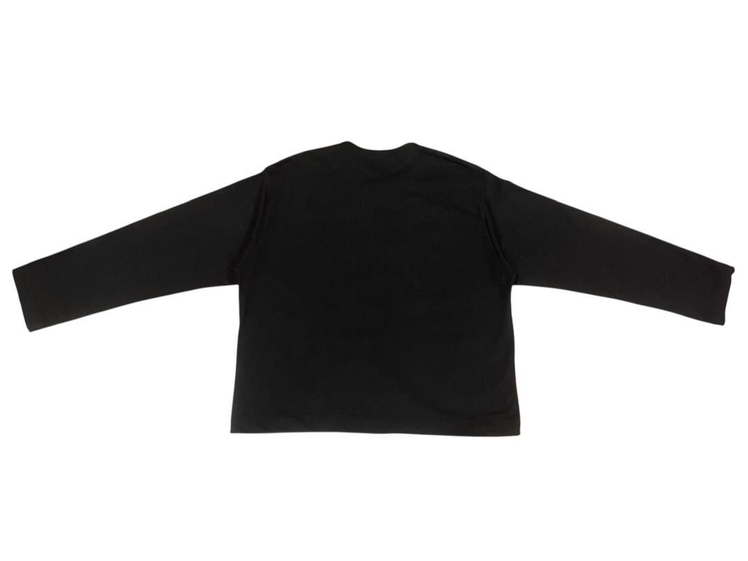 Yohji Yamamoto Yohji Yamamoto Pour Homme Full Black Casual Jacket Size US M / EU 48-50 / 2 - 5 Thumbnail