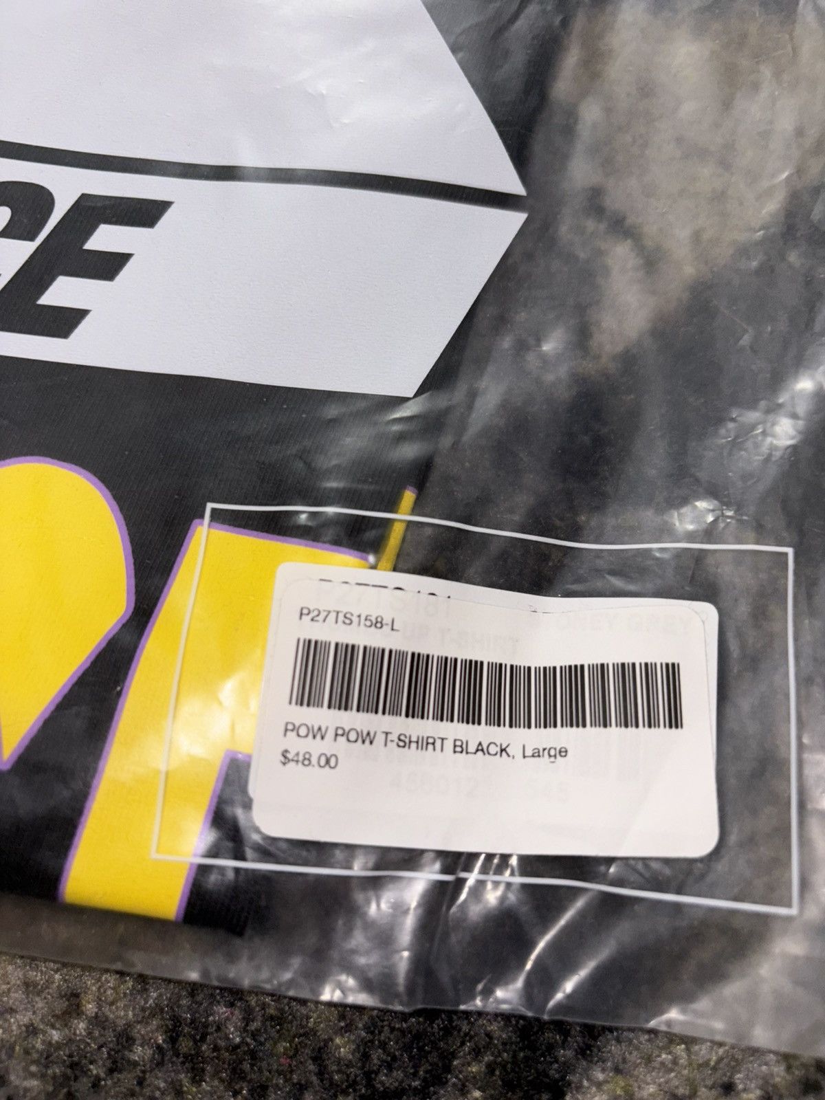 Palace Palace Pow Pow T-Shirt Black Size US L / EU 52-54 / 3 - 3 Thumbnail