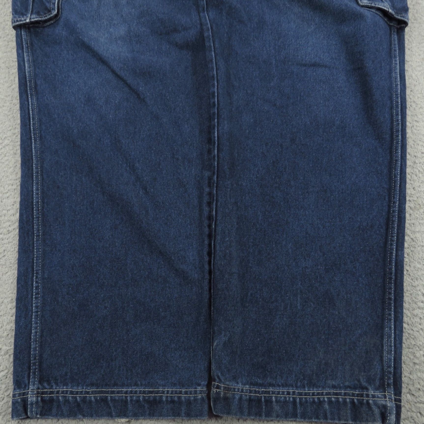 Fubu VINTAGE FUBU Jeans Baggy Mens 38x32 Wide-Leg Denim 5-Pocket Cargo Skater Grunge 90s blue Cap Rise High Size US 38 / EU 54 - 7 Thumbnail