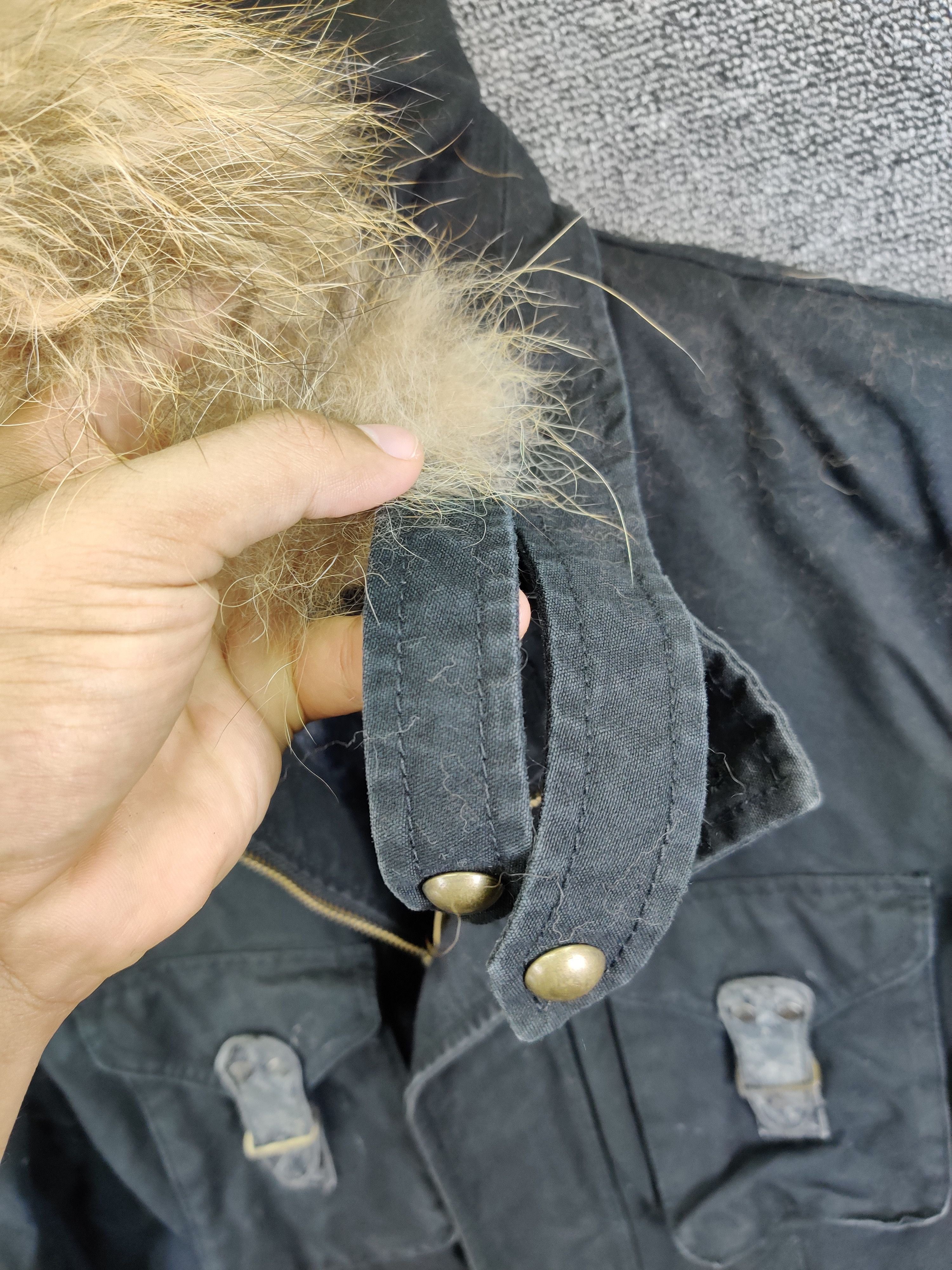 PPFM Vintage 90s PPFM Moleskin Bondage Fur Jacket Size US M / EU 48-50 / 2 - 12 Thumbnail
