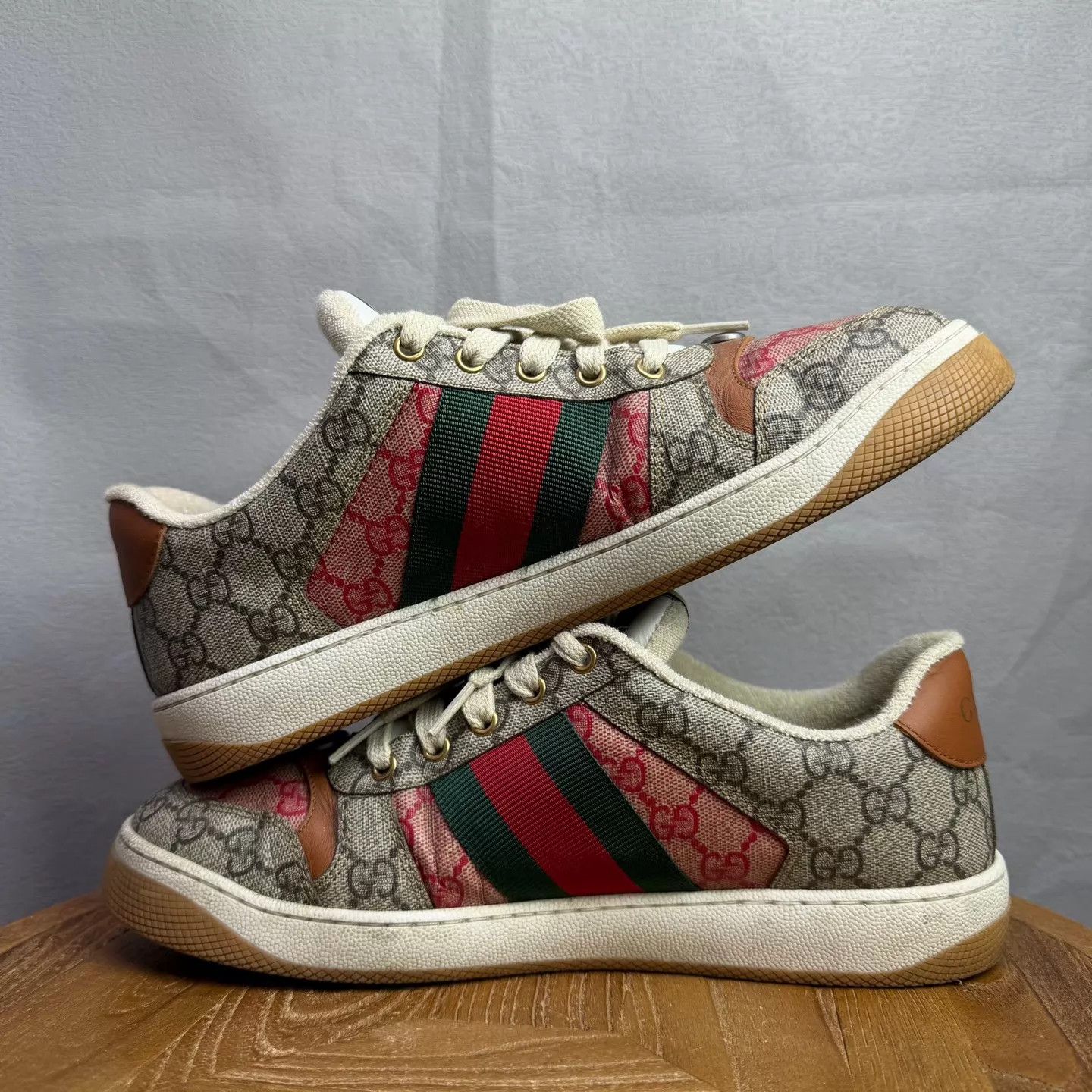 Gucci Gucci Rhyton Rabbit Year Dark Beige UK8/EU42 98New Size US 9 / EU 42 - 3 Thumbnail