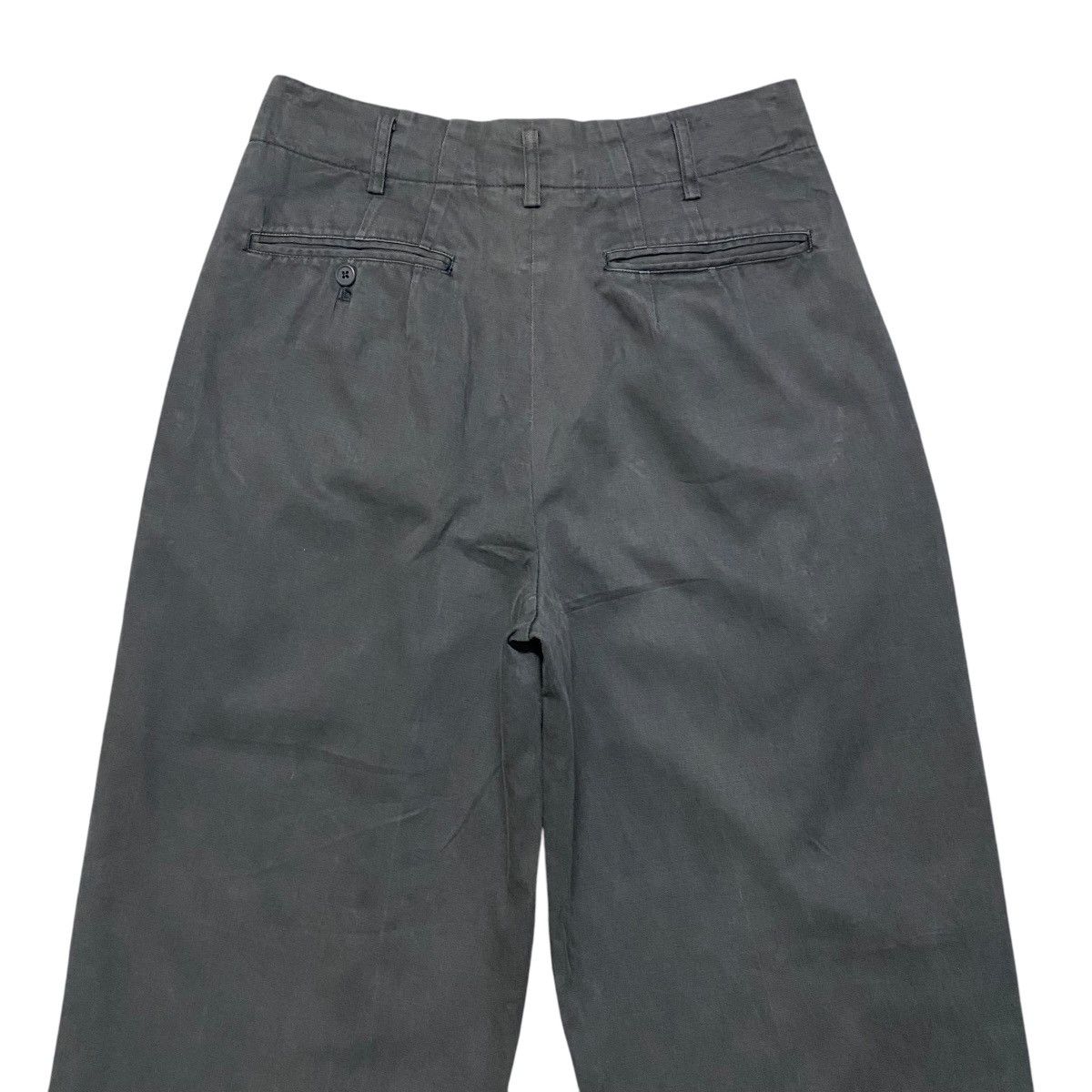Yohji Yamamoto Vintage YS For Men Linen Baggy Pants Fade Black Size US 30 / EU 46 - 10 Thumbnail