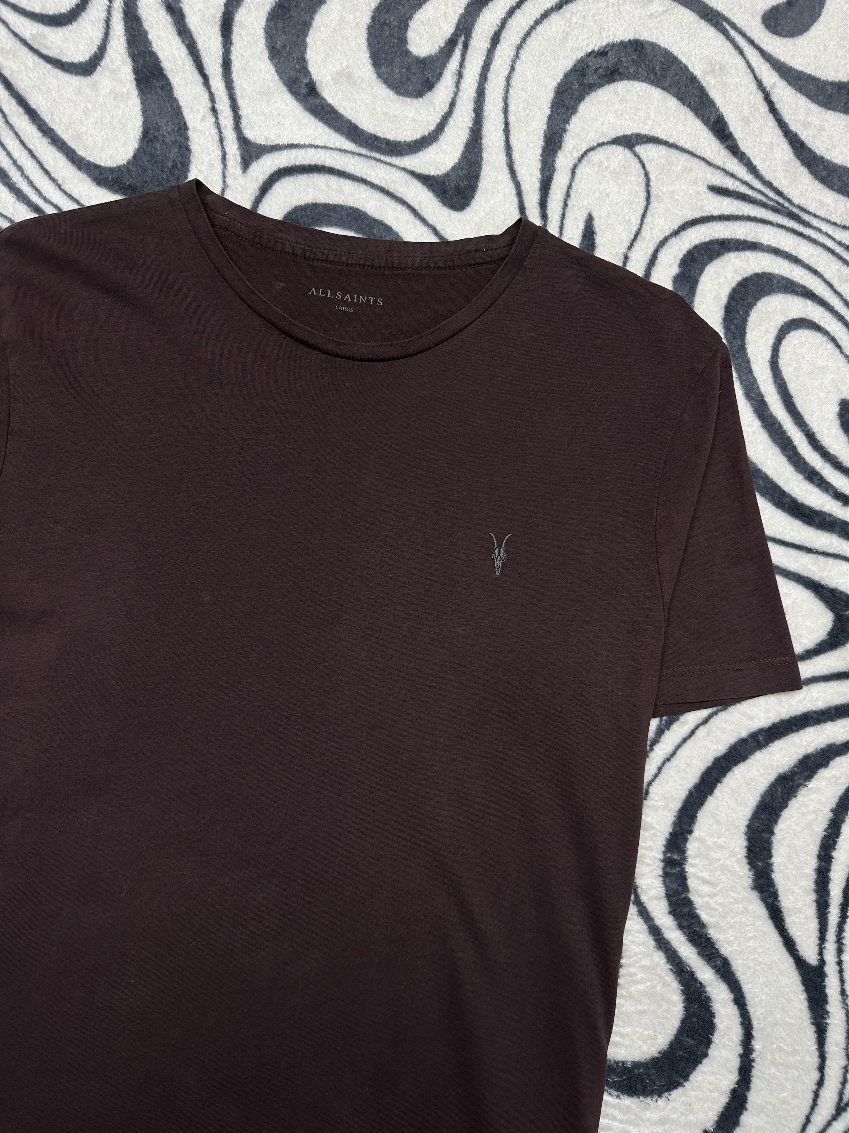 Allsaints AllSaints Mens Brace Tonic Crew Neck T-Shirt Tee Size US L / EU 52-54 / 3 - 2 Thumbnail