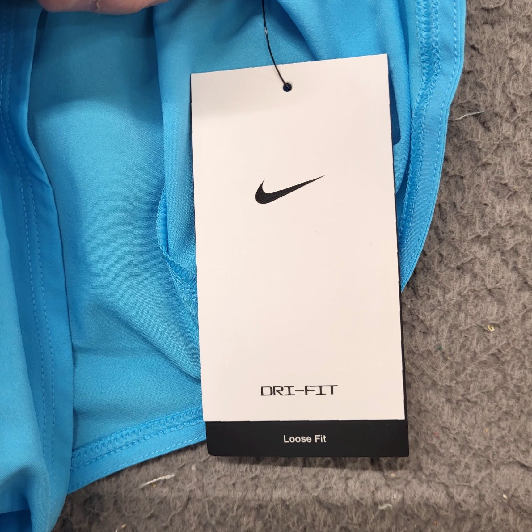 Nike Nike Dri Loose Fit Shorts Womens Medium Turquoise Blue Lined Athletic Short Women's Nike Dri-Fit Size 32" / US 10 / IT 46 - 2 Thumbnail