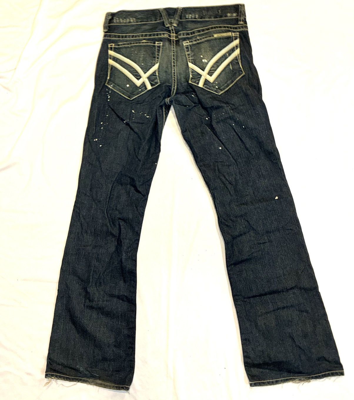 Vintage Vintage William Rast “Billy” Flare Denim Size US 31 - 3 Thumbnail