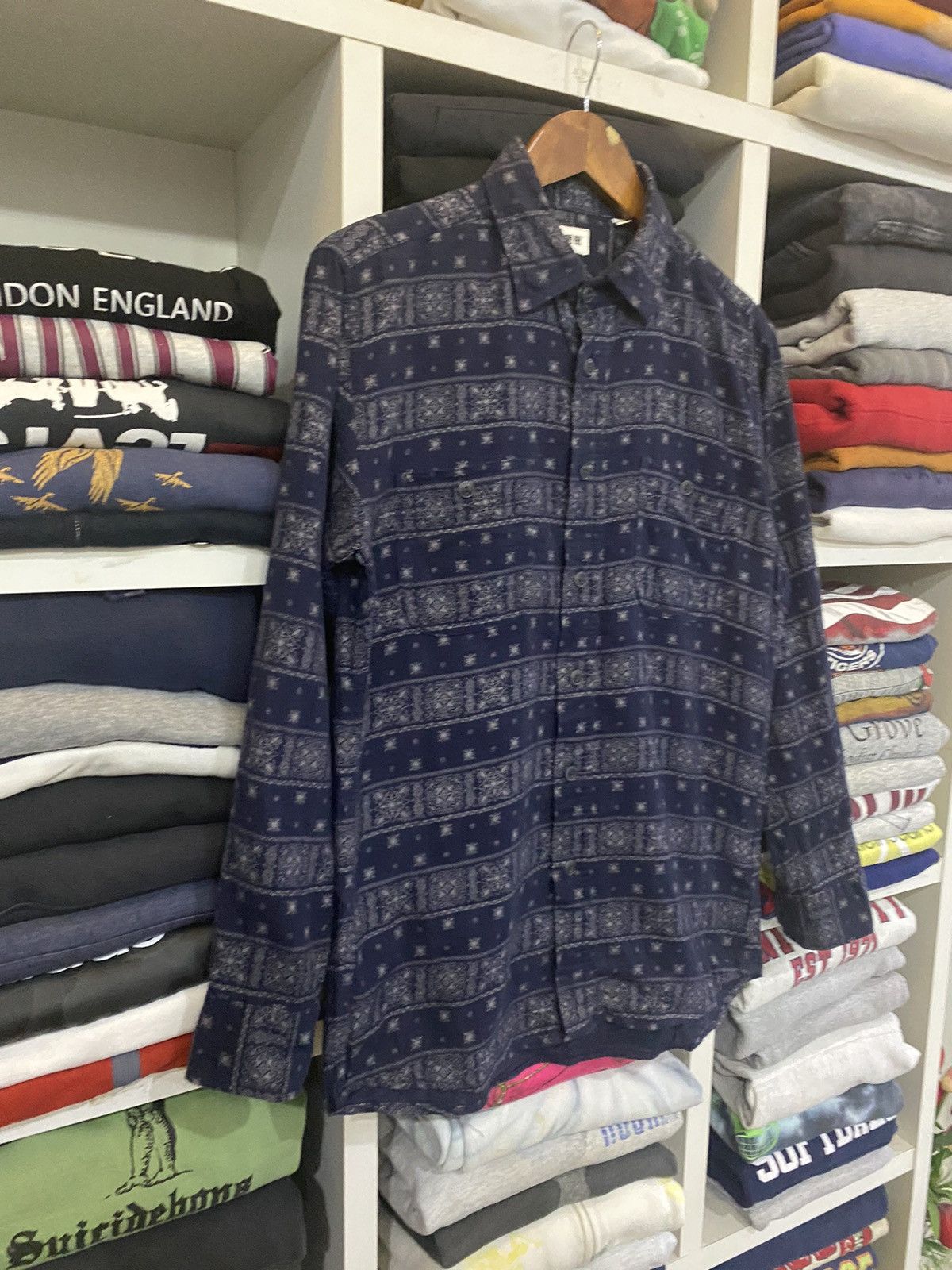 Flannel × Uniqlo Uniqlo Button Up Size US M / EU 48-50 / 2 - 4 Thumbnail