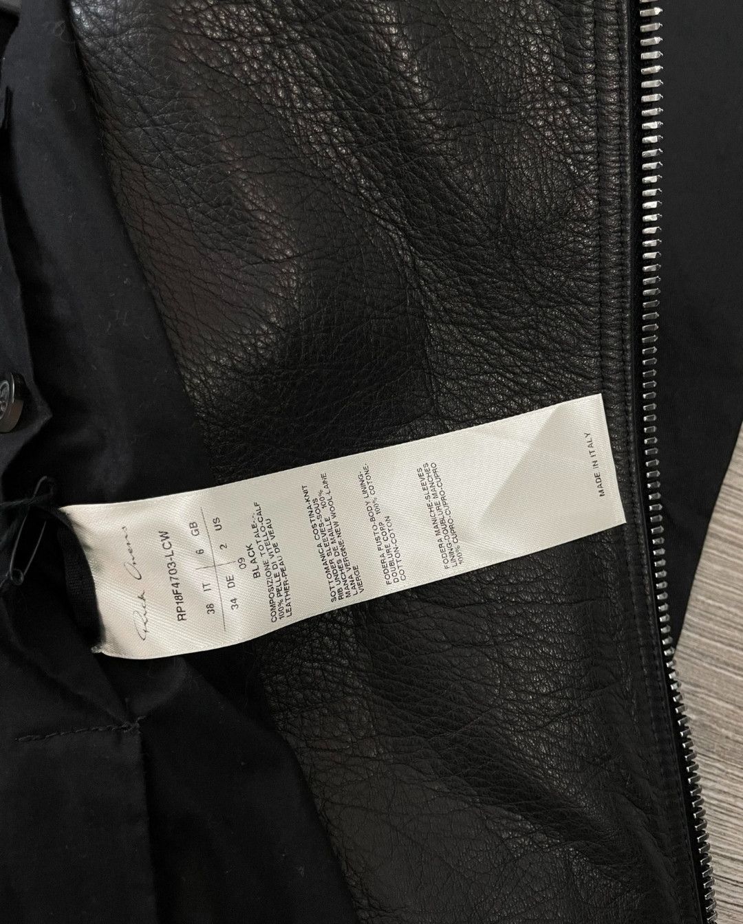 Rick Owens Rick owens mainline biker jacket Size US XS / EU 42 / 0 - 7 Thumbnail