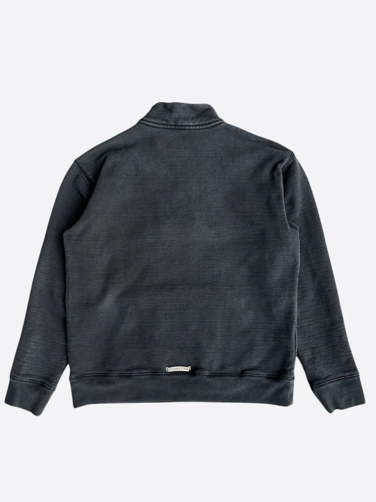 Chrome Hearts Black Triple Cross Patch Paper Jam Quarter Zip Sweater Size US S / EU 44-46 / 1 - 2 Thumbnail