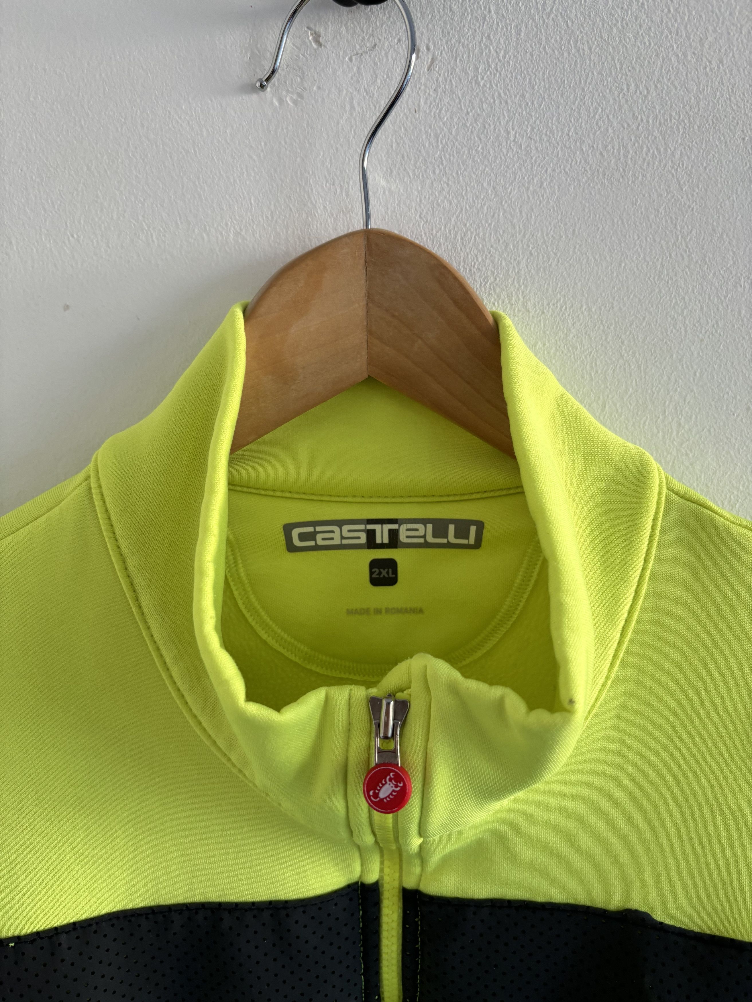 Gear for Sports Castelli Green Longsleeve Cycle Jersey Size US XXL / EU 58 / 5 - 3 Thumbnail