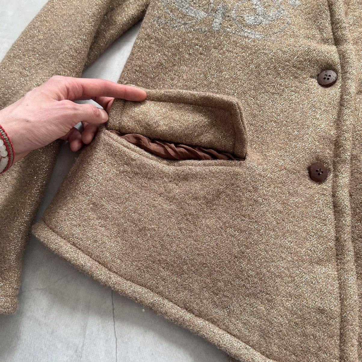 The People Of The Labyrinths RARE The People of The Labyrinths Wool Silk Jacket Plein Sud Size US S / EU 44-46 / 1 - 9 Thumbnail
