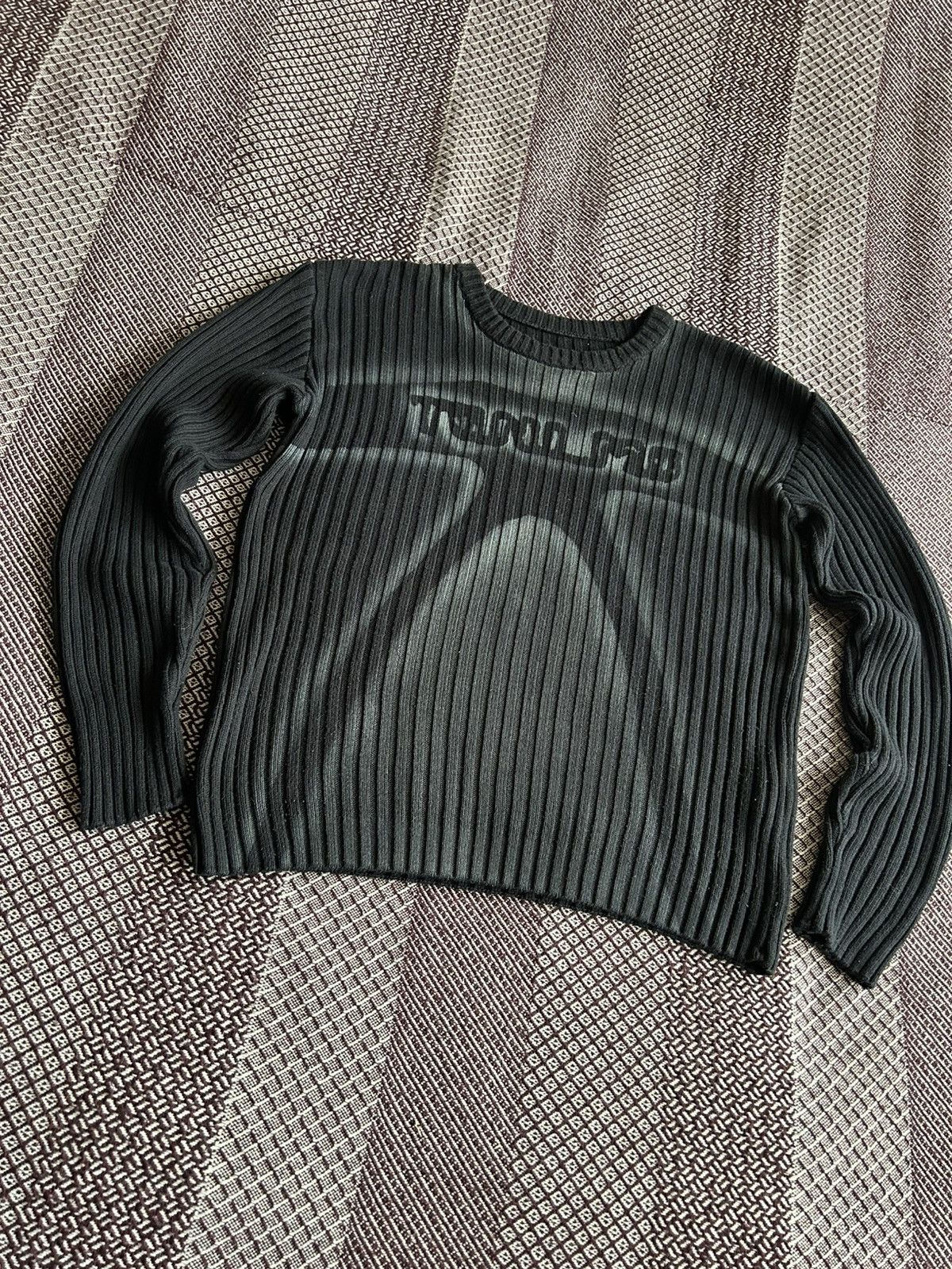 Vintage Vintage Y2K Diesel Vibe Gothic Sweater Knitted Unisex Size S Size US S / EU 44-46 / 1 - 3 Thumbnail