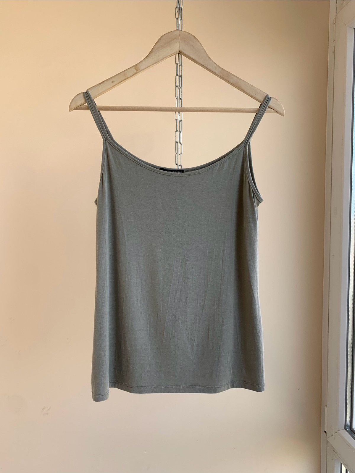 Sarah Pacini Sarah Pacini Modal Spaghetti Strap Tank Top Vintage 2000s Size L / US 10 / IT 46 - 1 Thumbnail