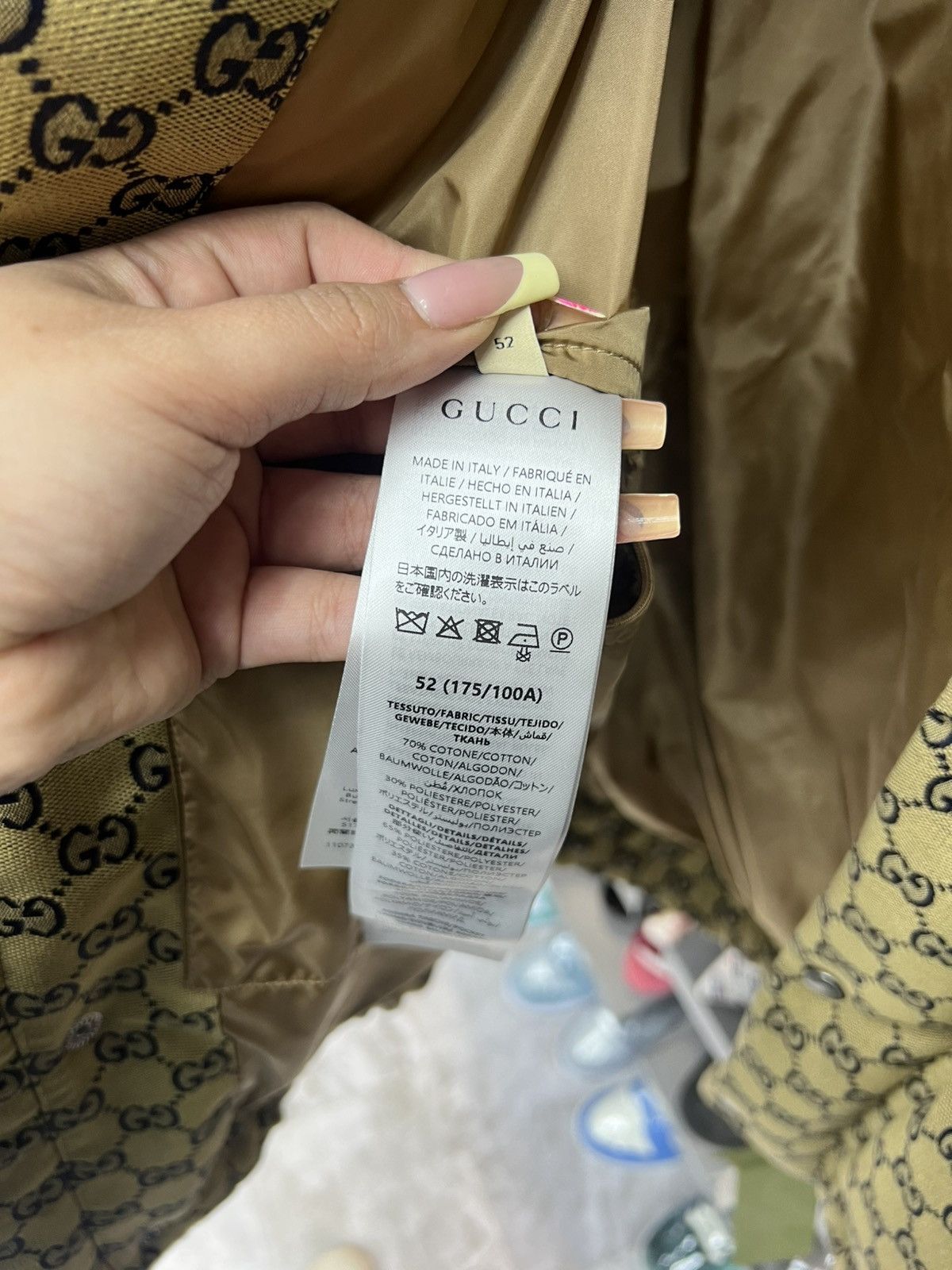Gucci Gucci GG Canvas Puffer Jacket Size US XL / EU 56 / 4 - 19 Thumbnail