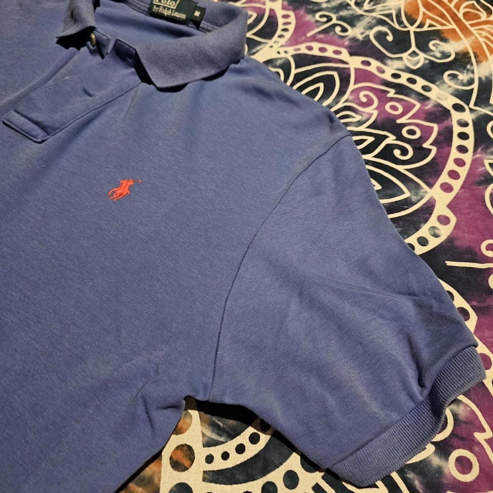 Polo Ralph Lauren Polo Ralph Lauren Men's Blue Polo-shirt Size US M / EU 48-50 / 2 - 4 Thumbnail