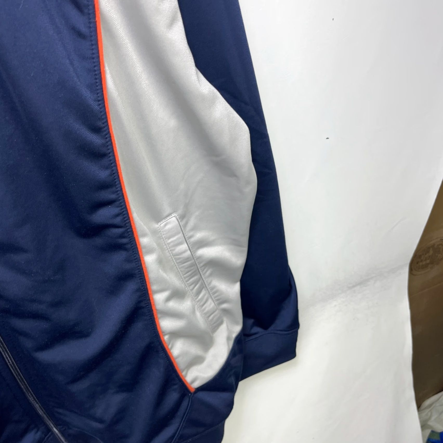 Nike VINTAGE Nike Y2K Track Jacket 2XL Tonal Swoosh Nike Air Windbreaker Jacket Mens Blue Solids All Seasons Hooded 90s Style Jacket Size US XXL / EU 58 / 5 - 5 Thumbnail