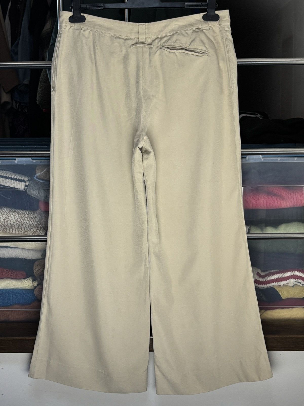 Jean Paul Gaultier Jean Paul Gaultier Femme Archival Silk Wide Vintage Pants Size 34" / US 12 / IT 48 - 4 Thumbnail