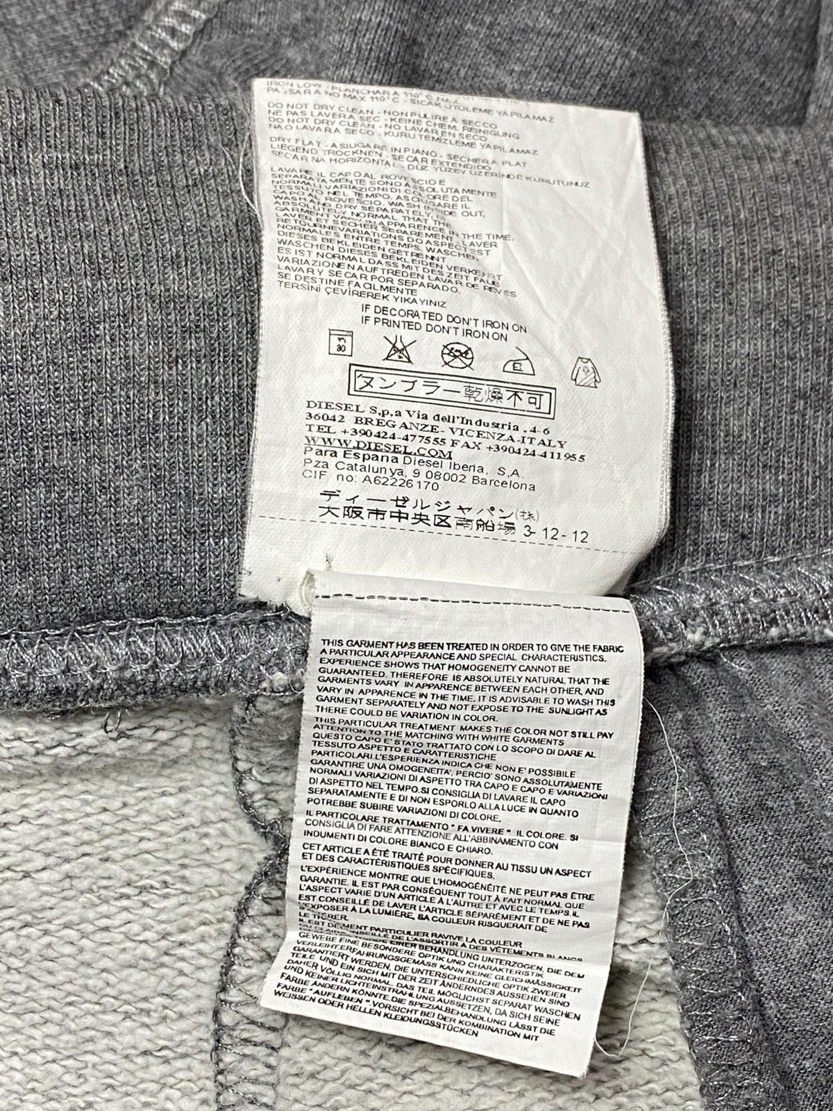 Ben Taverniti Unravel Project × Diesel × If Six Was Nine Diesel sweatpants joggerpants Size US 35 - 6 Thumbnail