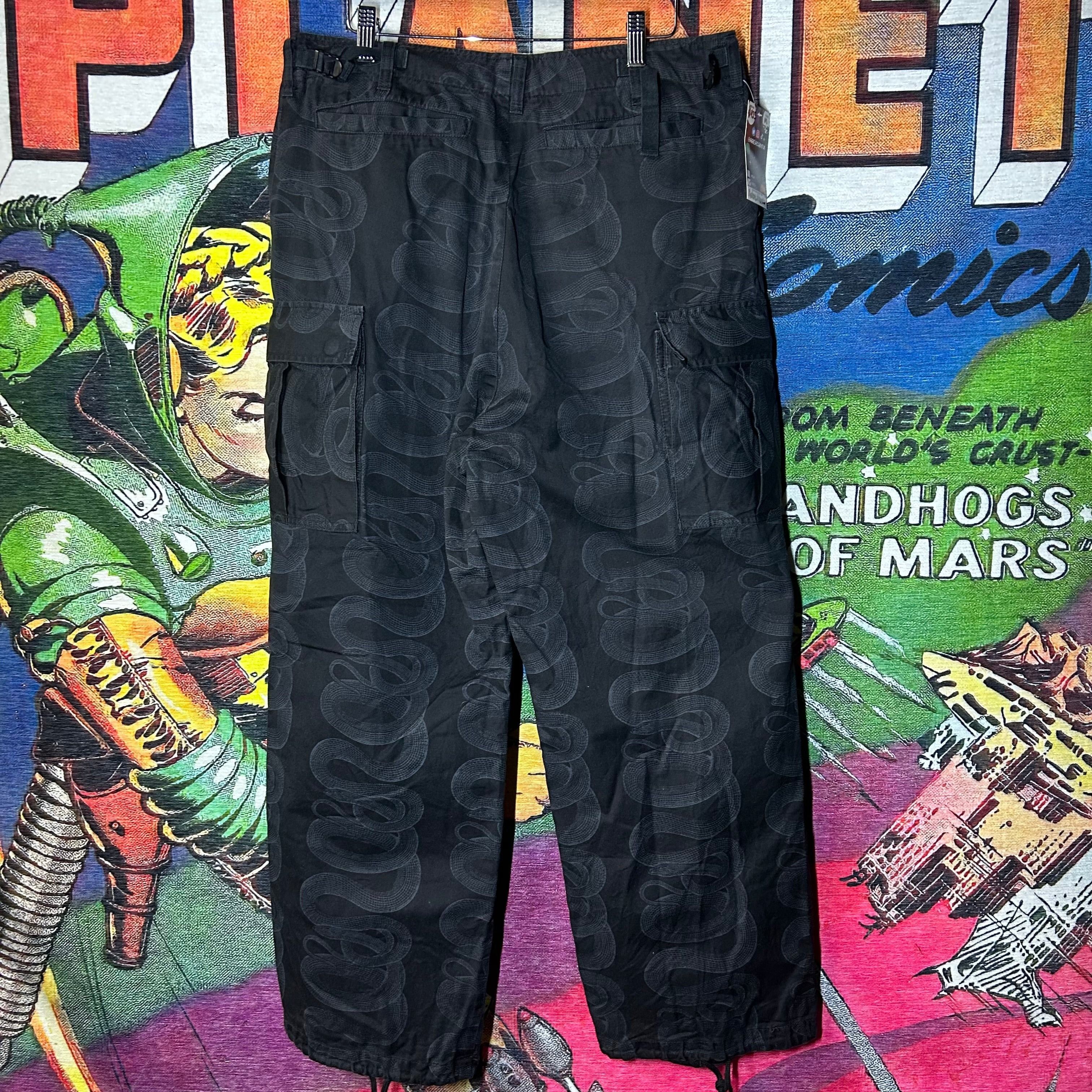 Hysteric Glamour Hysteric Glamour Snake Pattern Cargo Pants Size 32”-34” Size US 32 / EU 48 - 2 Thumbnail