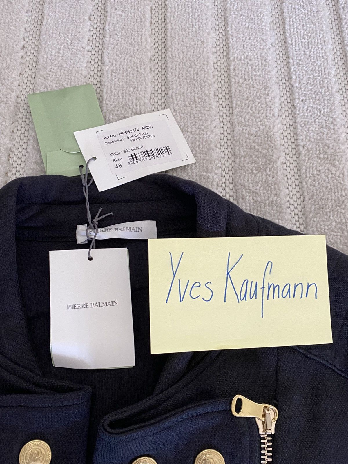 Pierre Balmain Pierre Balmain Sweatshirt Jacket (Size 48) Size US M / EU 48-50 / 2 - 3 Thumbnail