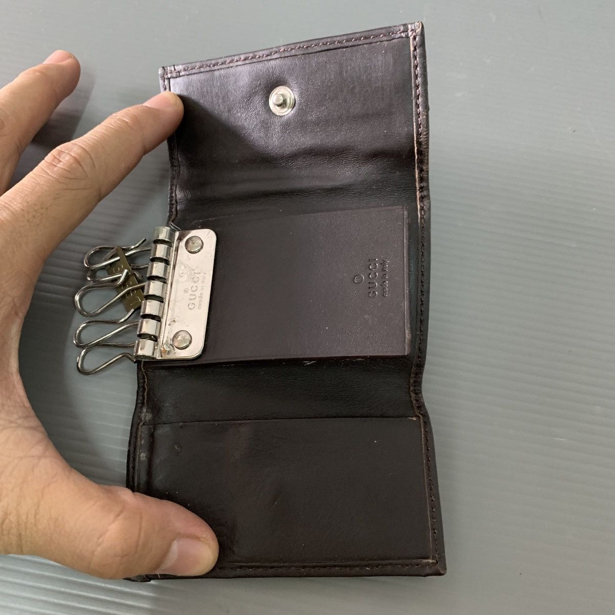 Gucci Gucci Monogram Key Holder Size ONE SIZE - 7 Thumbnail