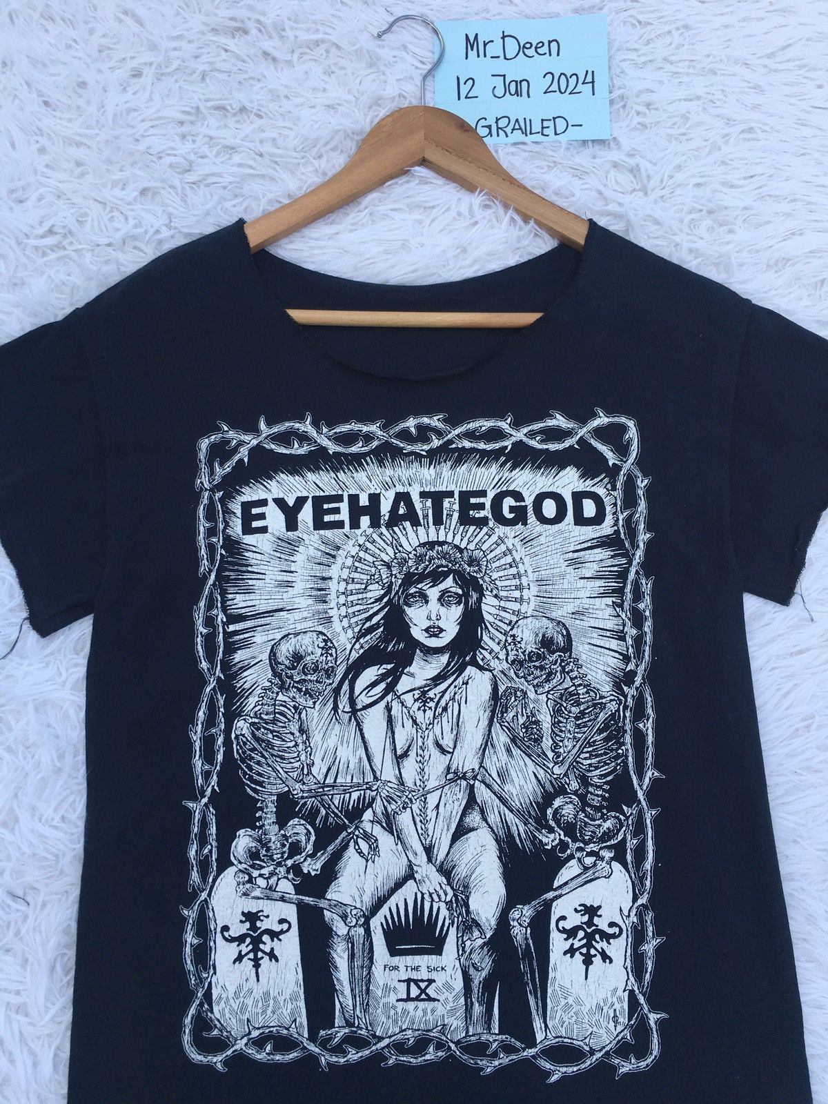 Band Tees Rare Vintage Eyehategod “For the sick” Tshirt Size US S / EU 44-46 / 1 - 5 Thumbnail