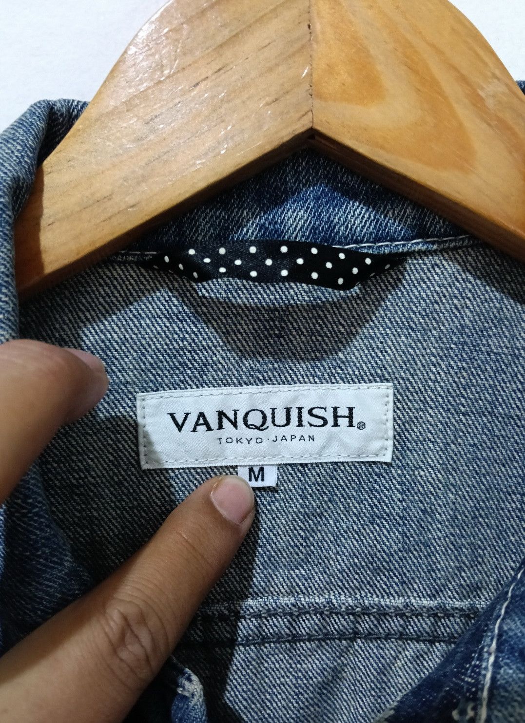 Vanquish VANQUISH Tokyo Japan Trucker Denim Jacket Size US M / EU 48-50 / 2 - 6 Thumbnail