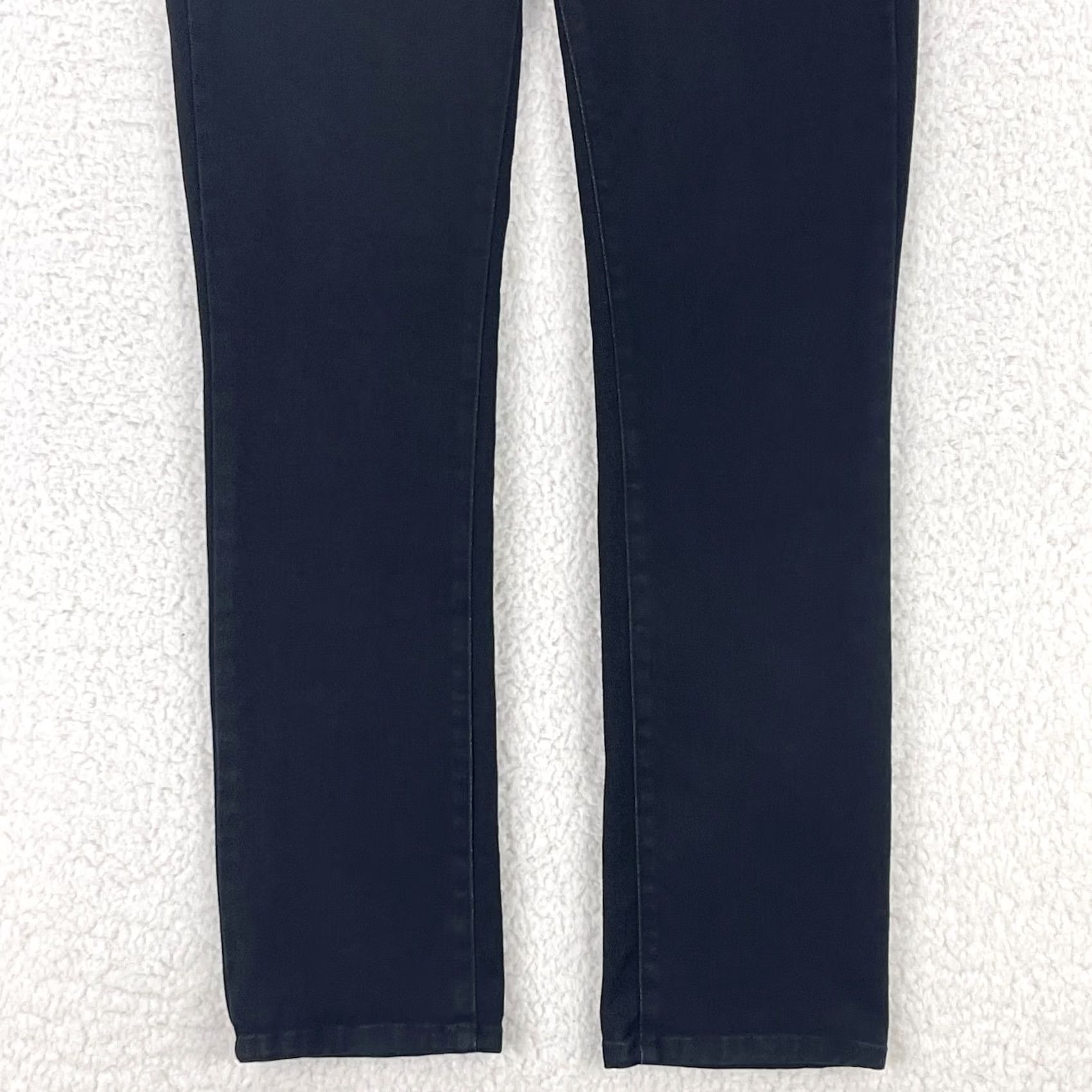 NYDJ NYDJ Jeans Womens Size 4 Black Denim Straight Legging Stretch Mid-Rise Casual Size 27" / US 4 / IT 40 - 3 Thumbnail
