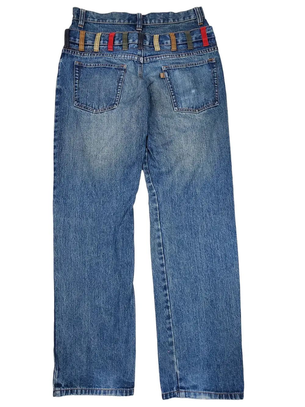 Japanese Brand × Vintage 🔥Vintage Jeans Japan Double Waist Amore Puro Size US 32 / EU 48 - 2 Thumbnail