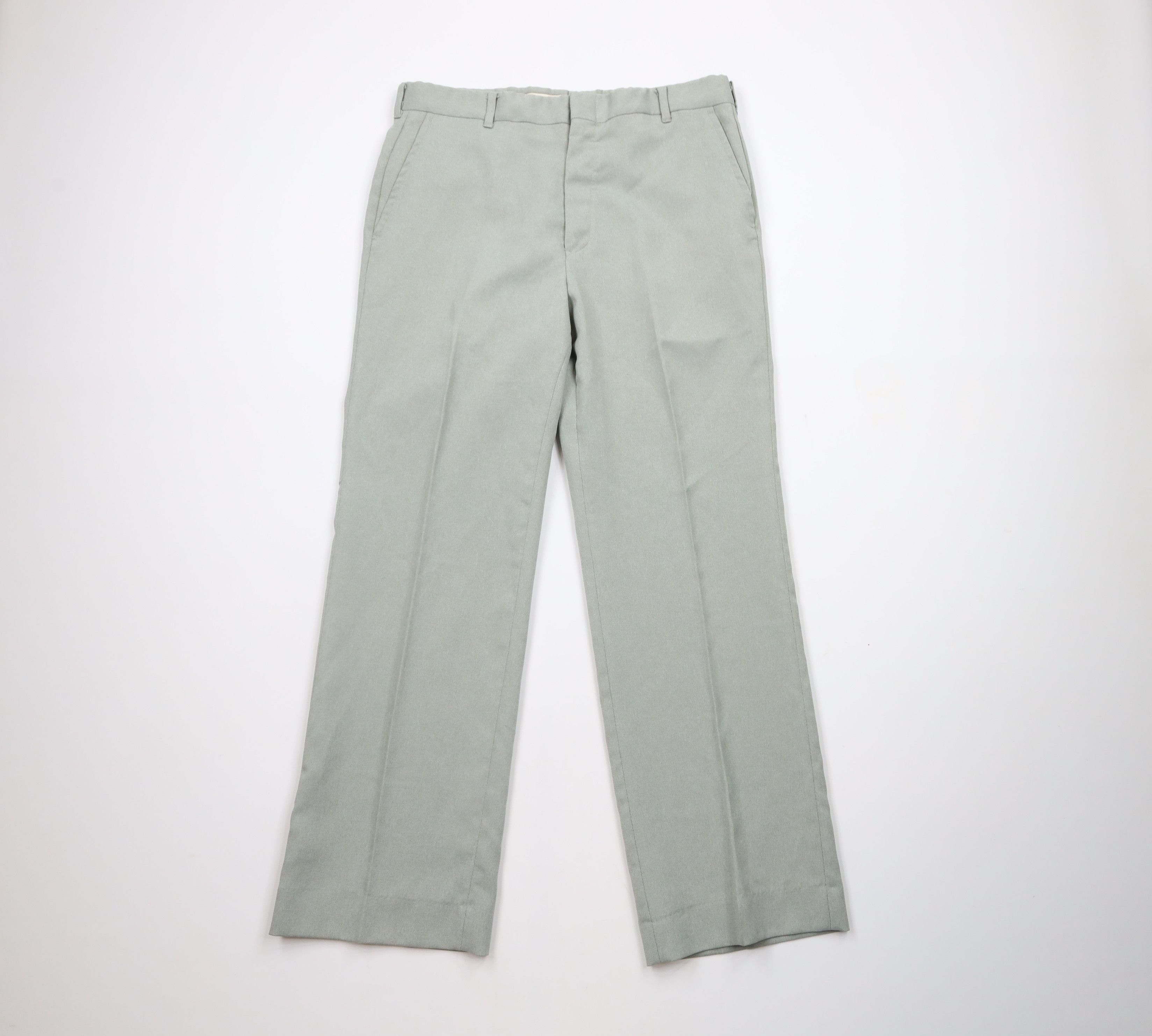 Vintage Vintage 70s Streetwear Wide Leg Bell Bottoms Chino Pants USA Size US 32 / EU 48 - 1 Thumbnail