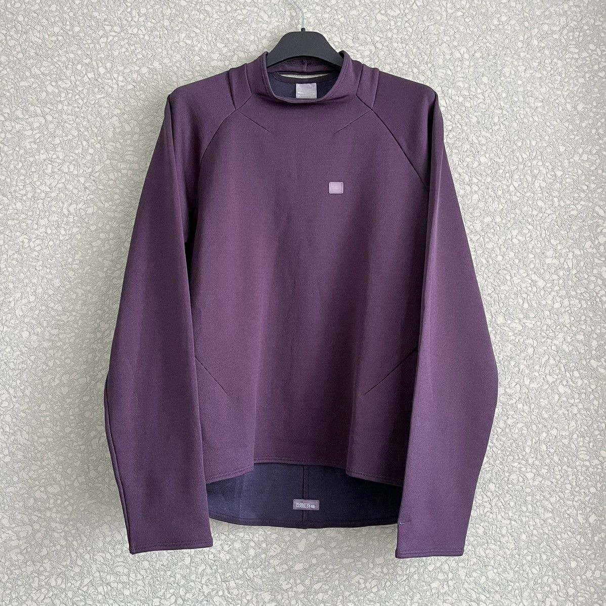 image of Nike Code 03 Aw02 First Grade Longsleeve in Burgundy, Men's (Size Medium)