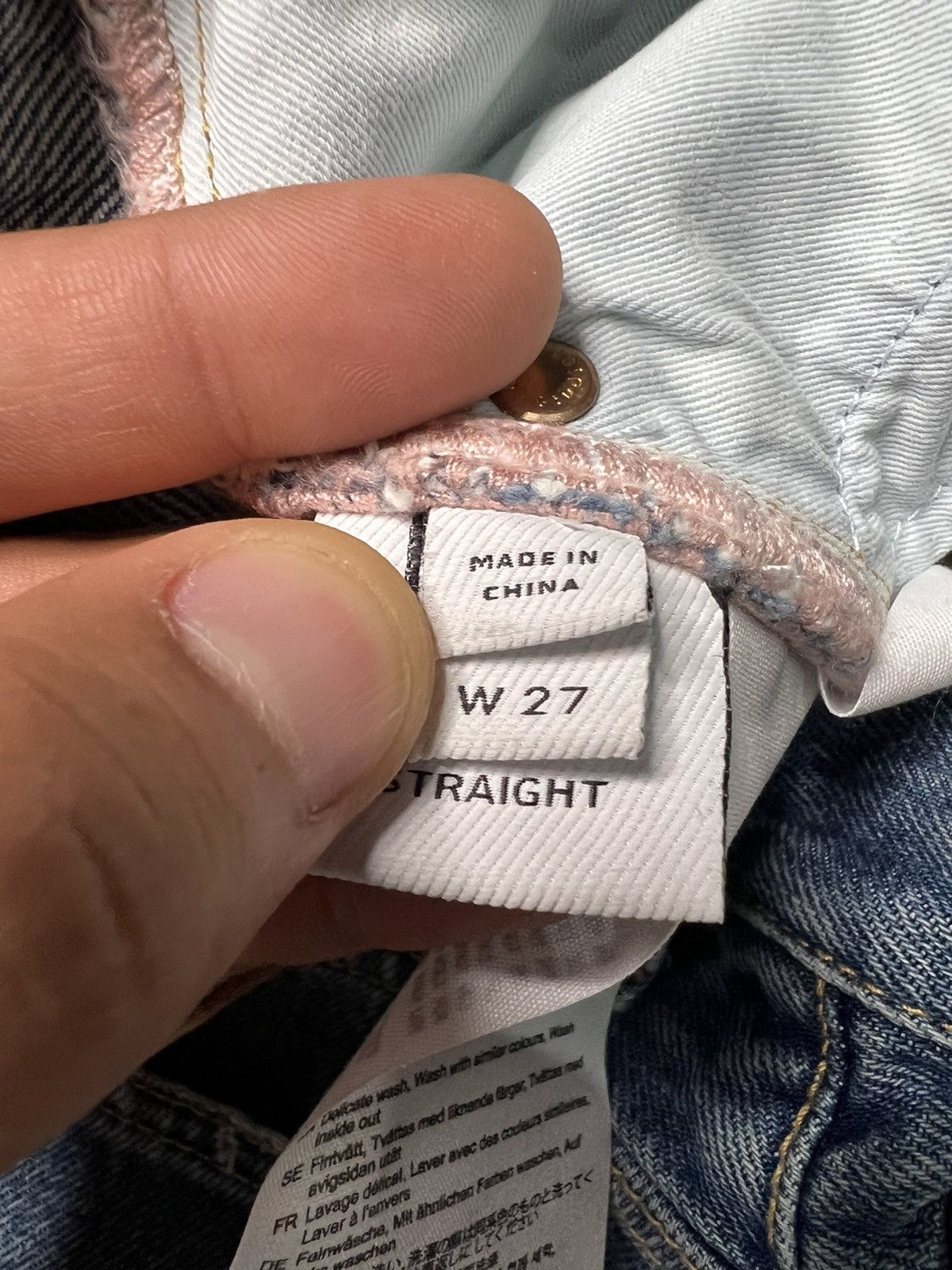 Acne Studios Acne Studios Relaxed Fit Jeans-1993-Mid Blue Size 27" / US 4 / IT 40 - 10 Thumbnail