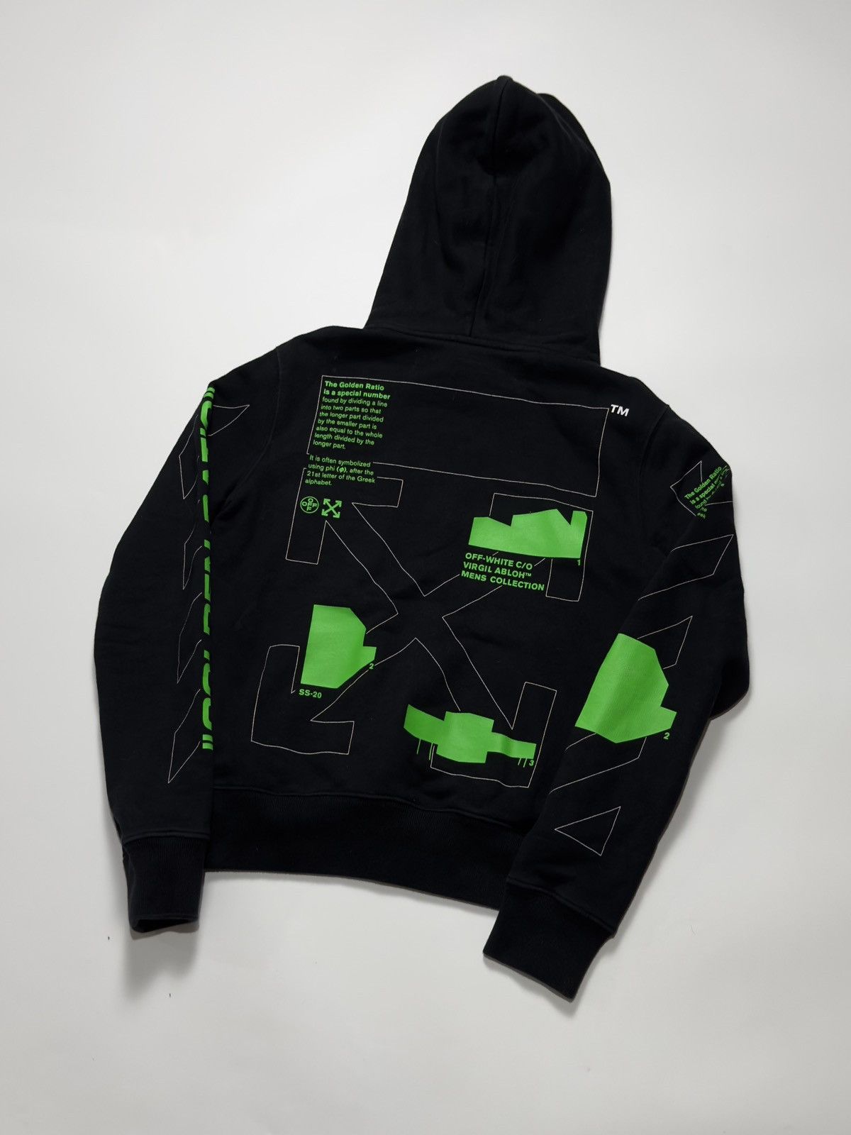 Off-White Off-White Golden Ratio Hoodie | Grailed