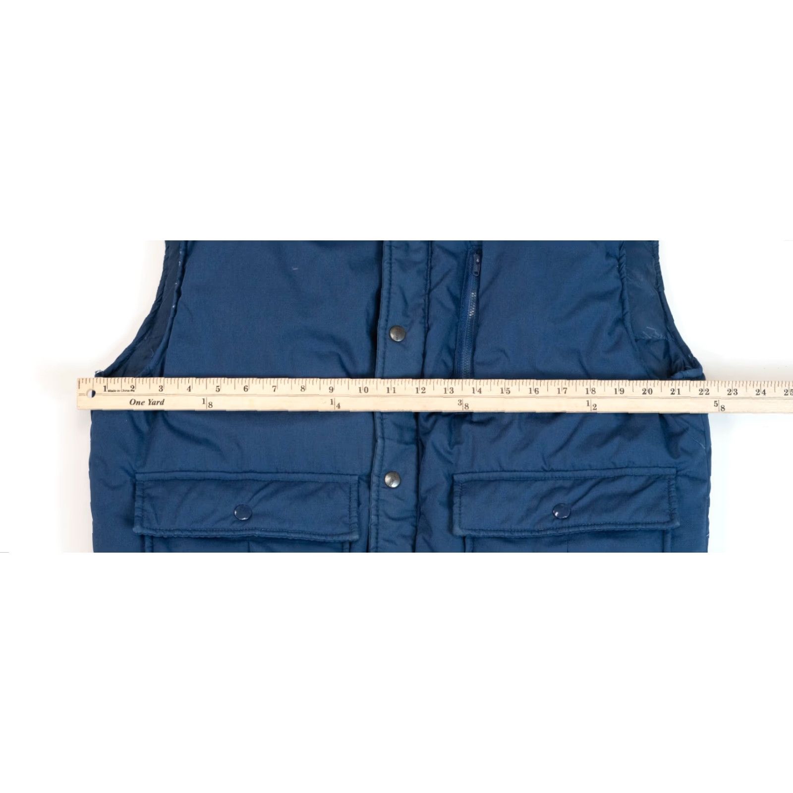 Vintage VINTAGE Downhill Racer Vest Blue Puffer Jacket 80s Style Men Size L Size US L / EU 52-54 / 3 - 5 Thumbnail