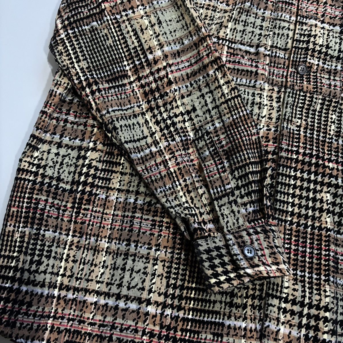Emporio Armani × Giorgio Armani EMPORIO ARMANI Plaid Cotton Regular Fit Shirt Size US L / EU 52-54 / 3 - 4 Thumbnail