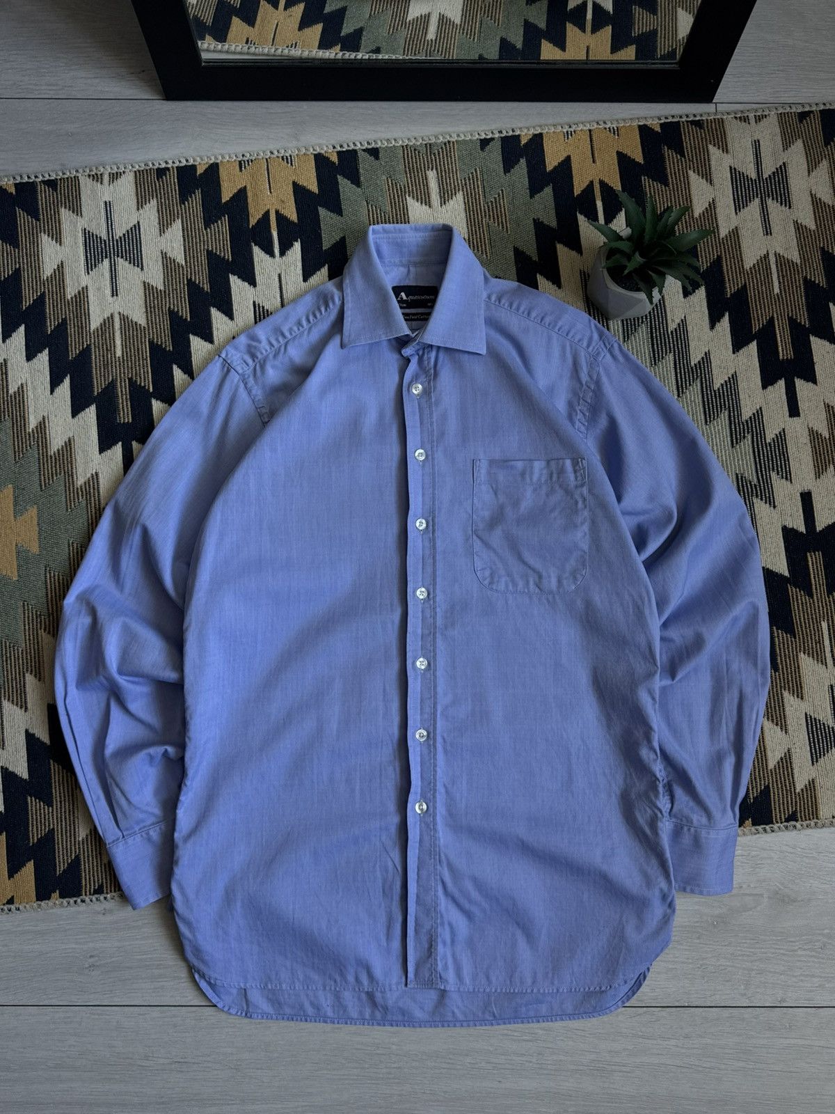 Aquascutum Vintage Aquascutum Button Up Shirt Size US S / EU 44-46 / 1 - 1 Thumbnail
