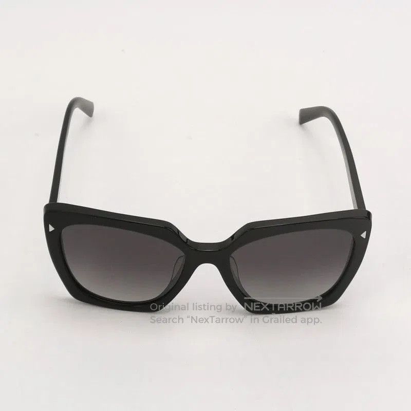 Prada Prada Logo Frame Cat-Eye Sunglasses. Size ONE SIZE - 2 Thumbnail