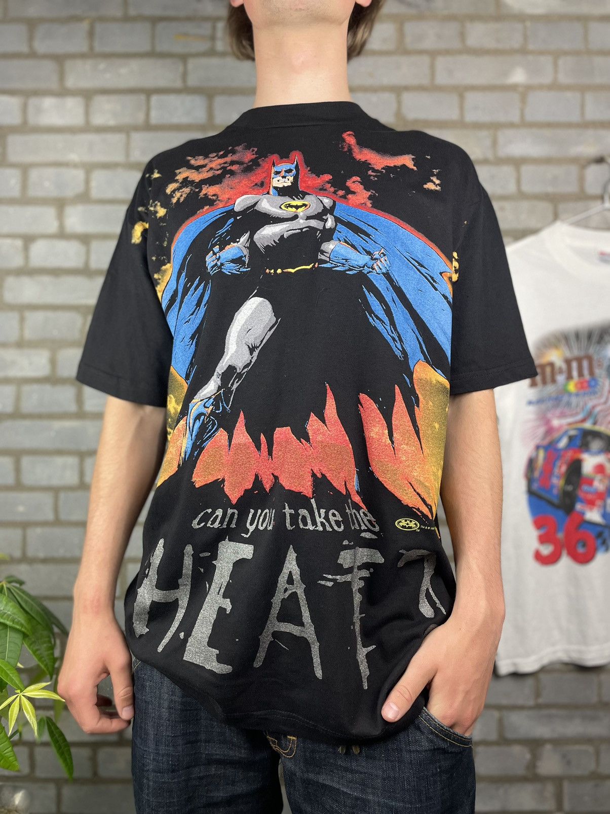 DC Comics × Vintage Batman & Robin 1997 DC Comics vintage Marvel Y2K T-shirt Size US L / EU 52-54 / 3 - 7 Thumbnail