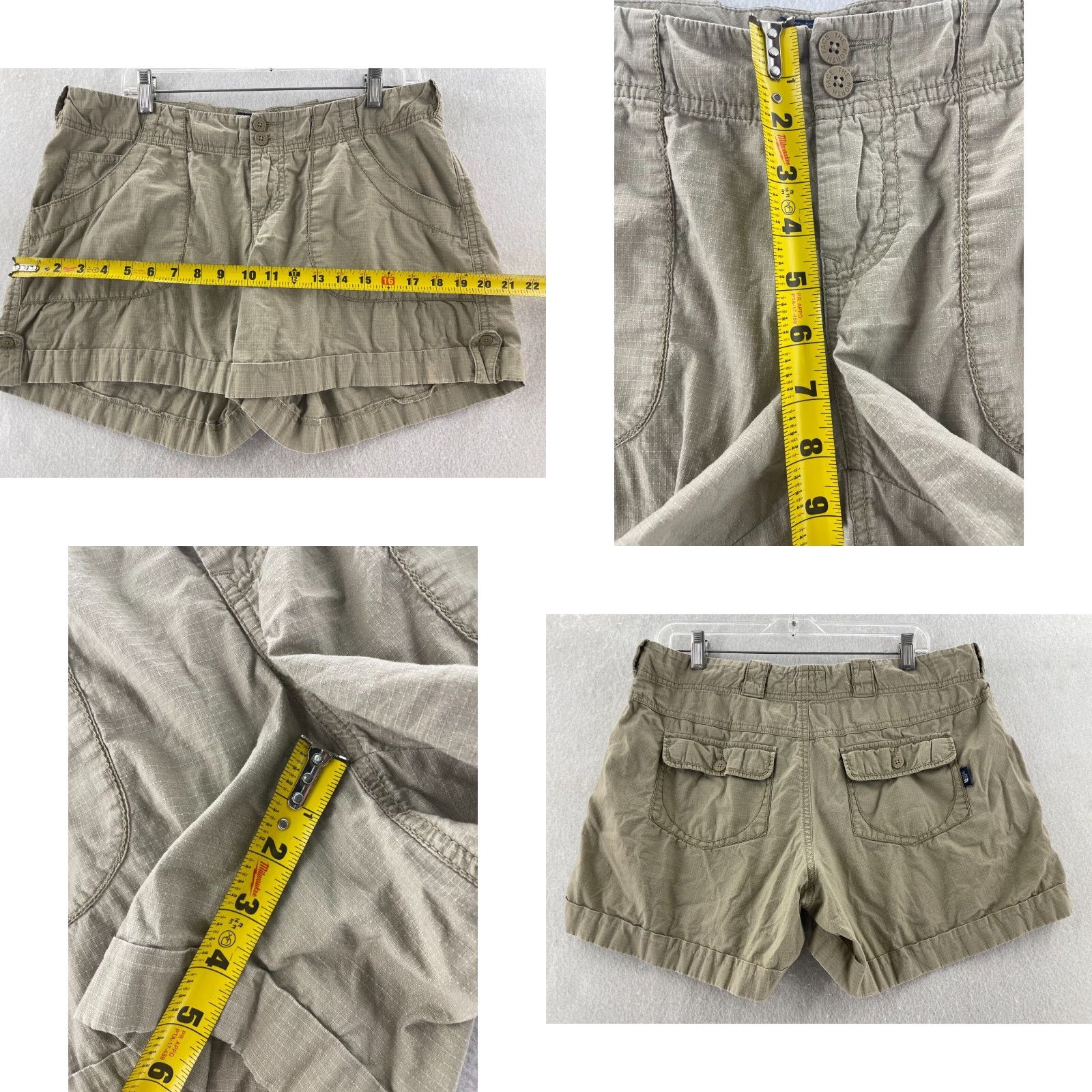 The North Face THE NORTH FACE Shorts Womens 8 Beige Outdoor Hiking Size 30" / US 8 / IT 44 - 8 Thumbnail