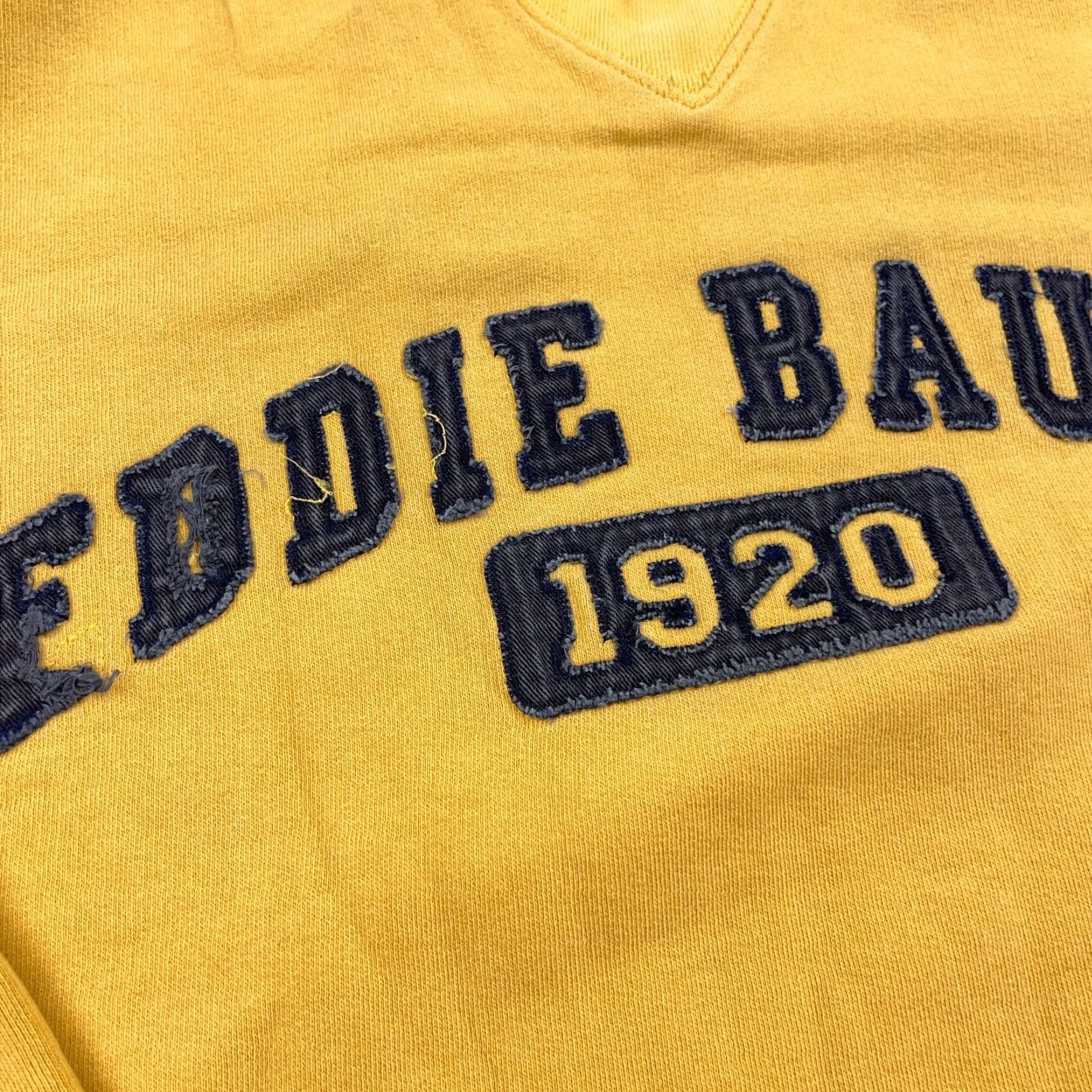 Eddie Bauer VINTAGE Eddie Bauer Sweatshirt Men L Yellow Crewneck Pullover Heavyweight All Seasons Regular Graphic Print Retro American Hipster Size US L / EU 52-54 / 3 - 4 Thumbnail