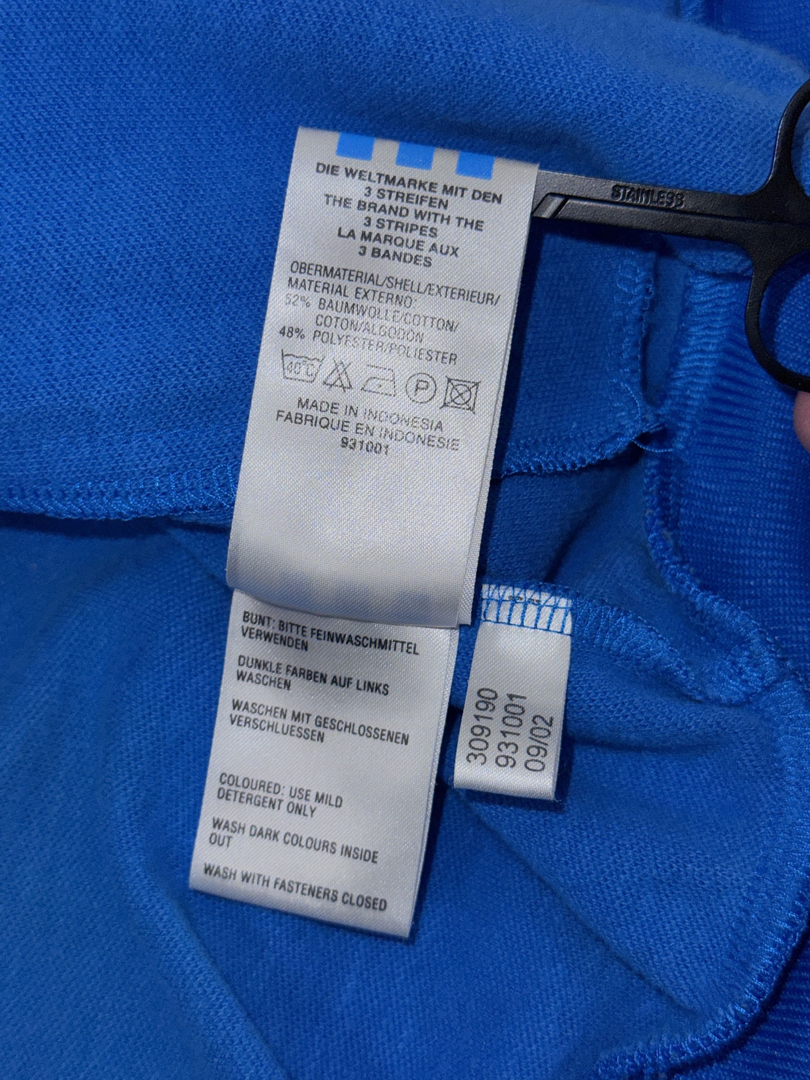 Adidas Y2K Adidas Track Jacket Blue & White Stripes Size US S / EU 44-46 / 1 - 12 Thumbnail