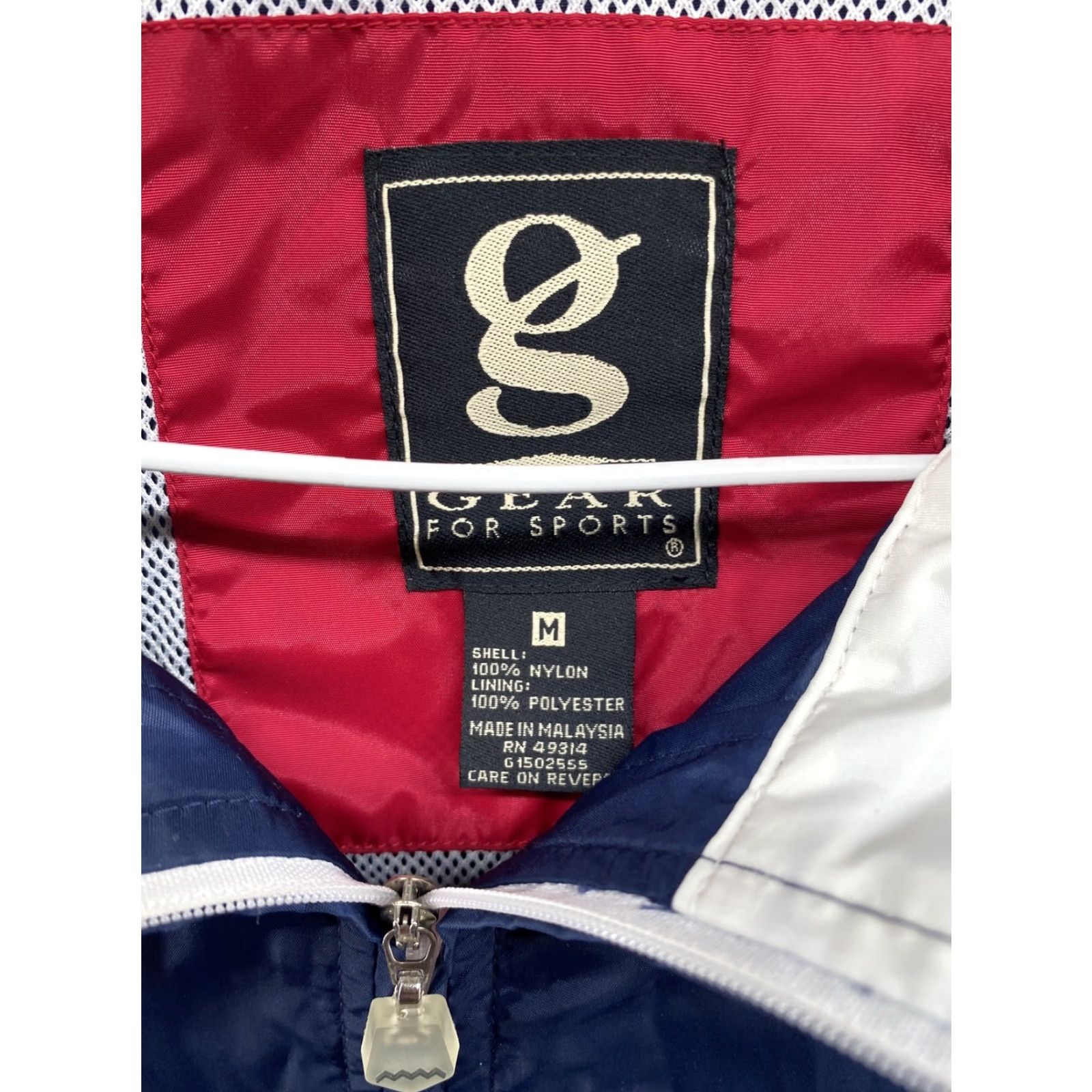 Vintage GEAR FOR SPORTS ISLE OF CAPRI Windbreaker Jacket 1/2 Zip Men’s SZ M Embroidered 90s Vintage Jacket Mens Size US M / EU 48-50 / 2 - 3 Thumbnail
