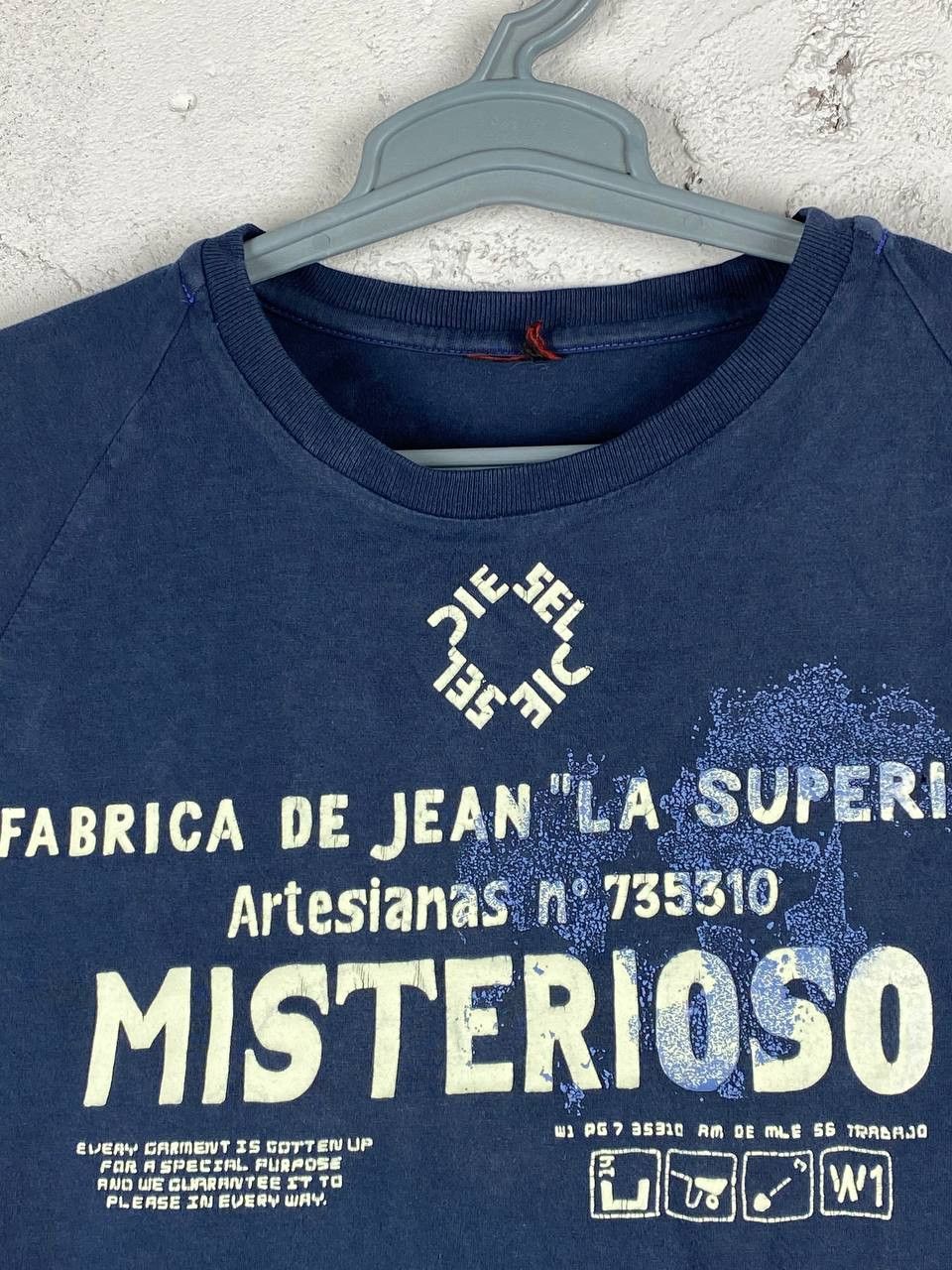 Diesel × Vintage Diesel T Shirt Avant Garde Style Japan Y2K Size US M / EU 48-50 / 2 - 4 Thumbnail