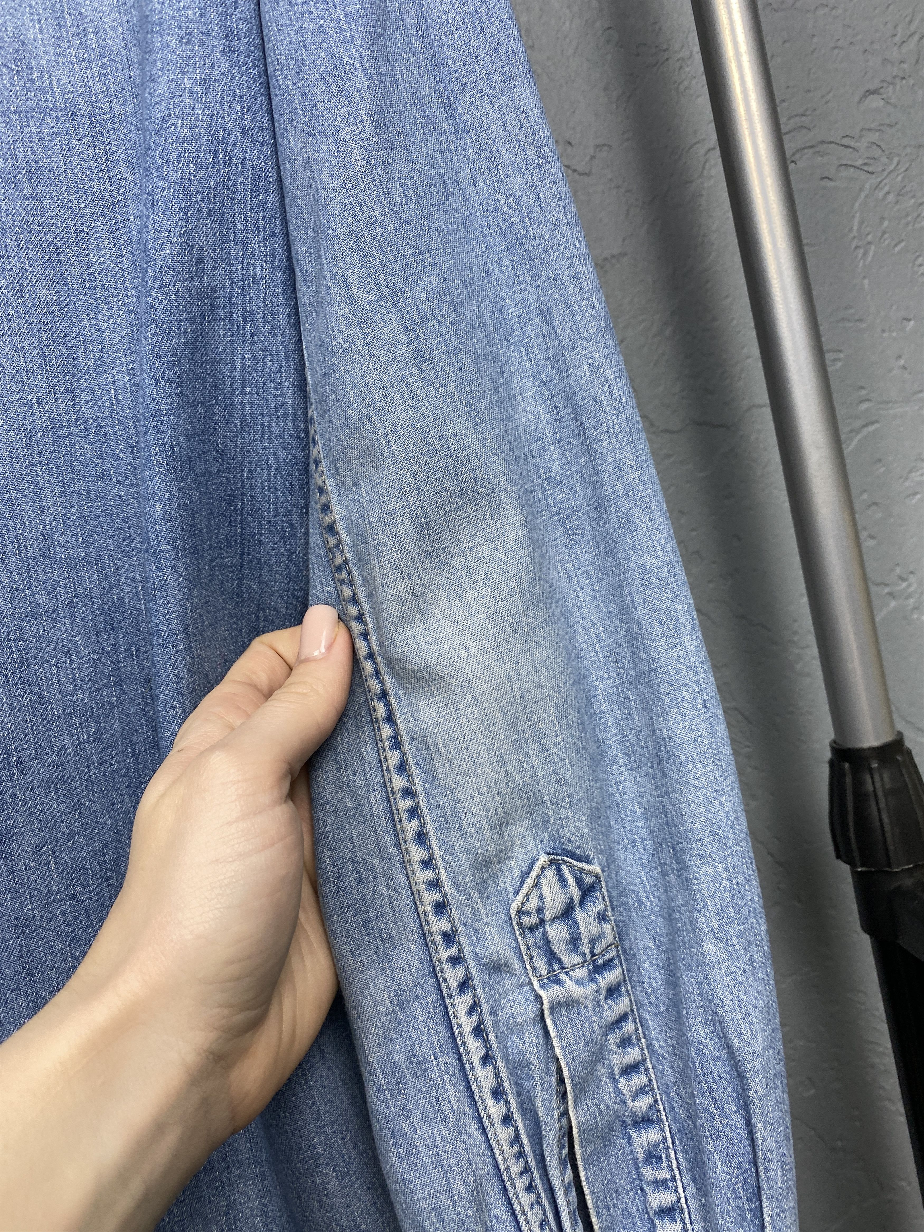 Levi's × Levi's Vintage Clothing × Vintage Levi's 90s Vintage Mens Denim Shirt Jeans Size US M / EU 48-50 / 2 - 9 Thumbnail