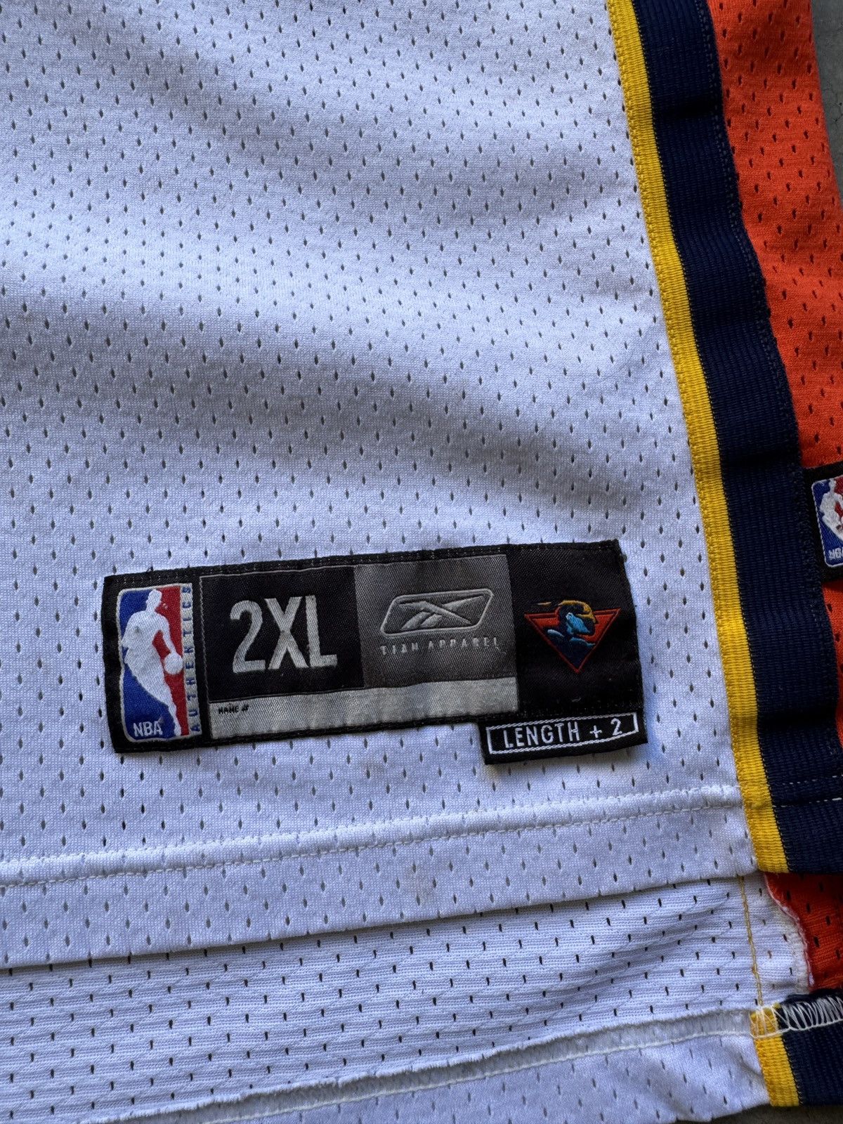 Reebok Vintage Golden State Warriors Jason Richardson Reebok Jersey Size US XXL / EU 58 / 5 - 4 Thumbnail