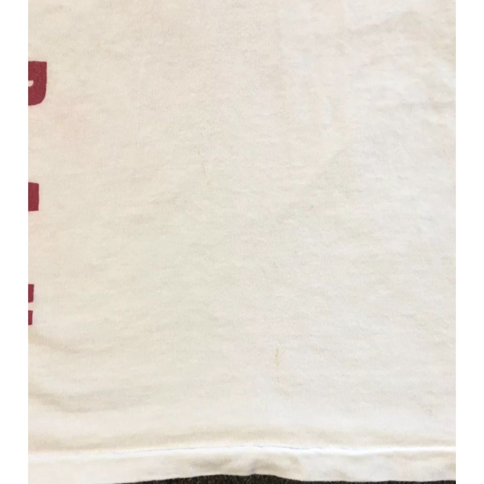 Nike VINTAGE Nike Michael Jordan Tank Top Shirt M White Swoosh Grunge 90s Basketball USA Mens Size US M / EU 48-50 / 2 - 7 Thumbnail