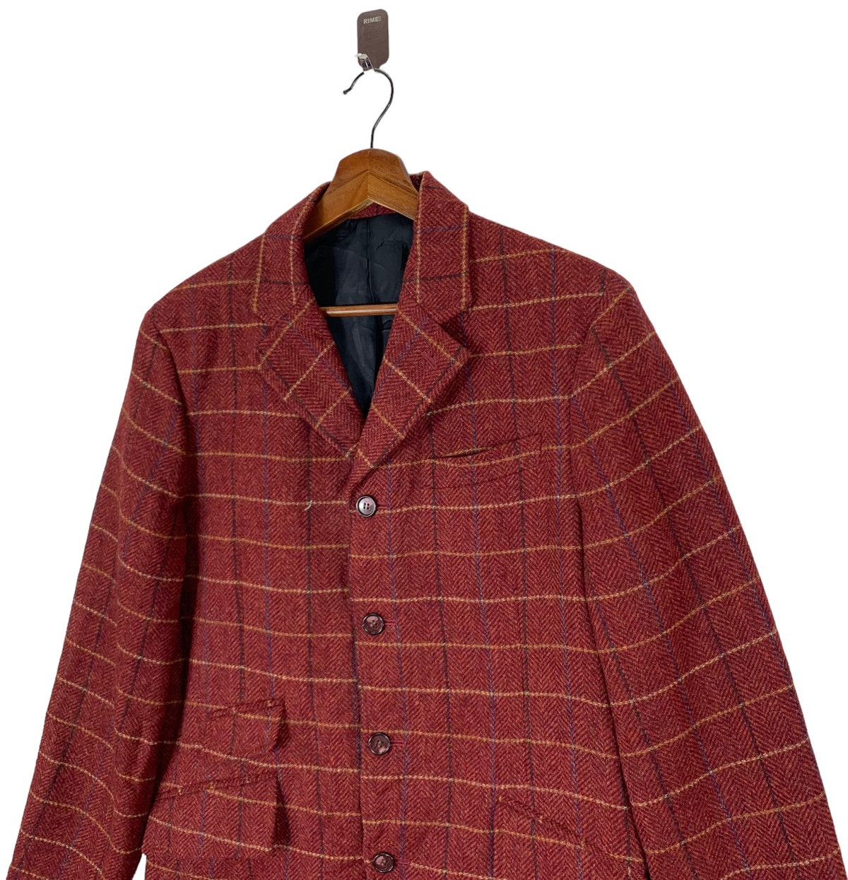 Tete Homme VINTAGE TETE HOMME ISSEY MIYAKE WOOL COAT Size L / US 10 / IT 46 - 3 Thumbnail